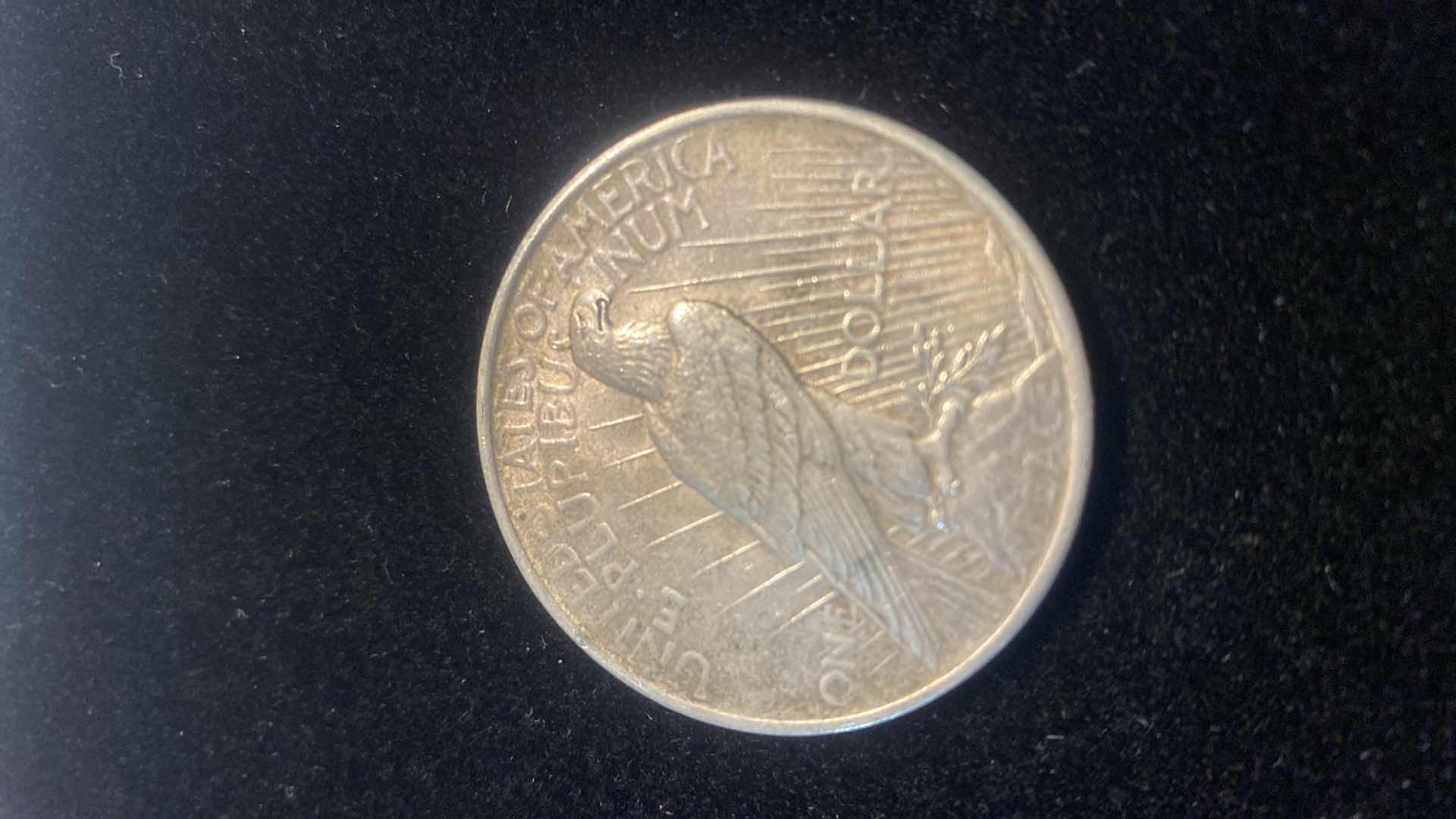 Photo 1 of 1923 PEACE SILVER DOLLAR