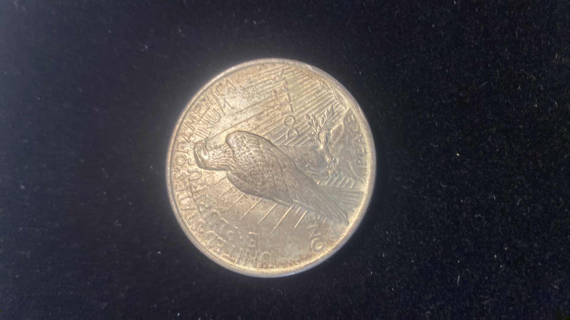 Photo 2 of 1924 PEACE SILVER DOLLAR