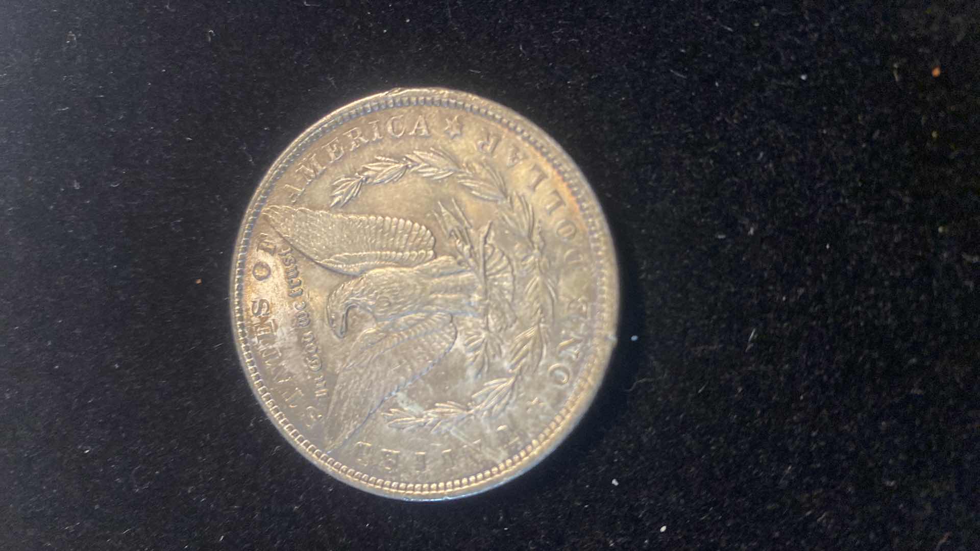Photo 1 of 1889 MORGAN SILVER DOLLAR