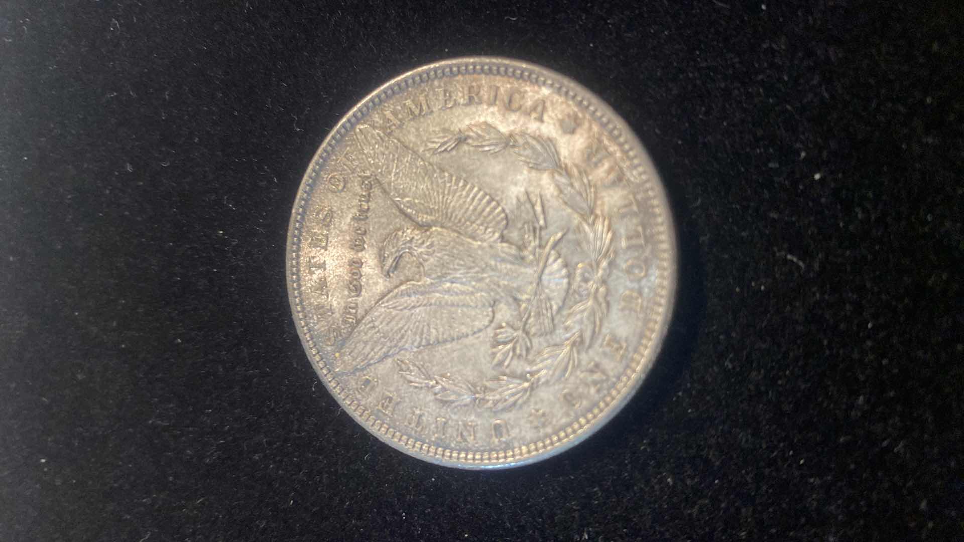 Photo 1 of 1890 MORGAN SILVER DOLLAR