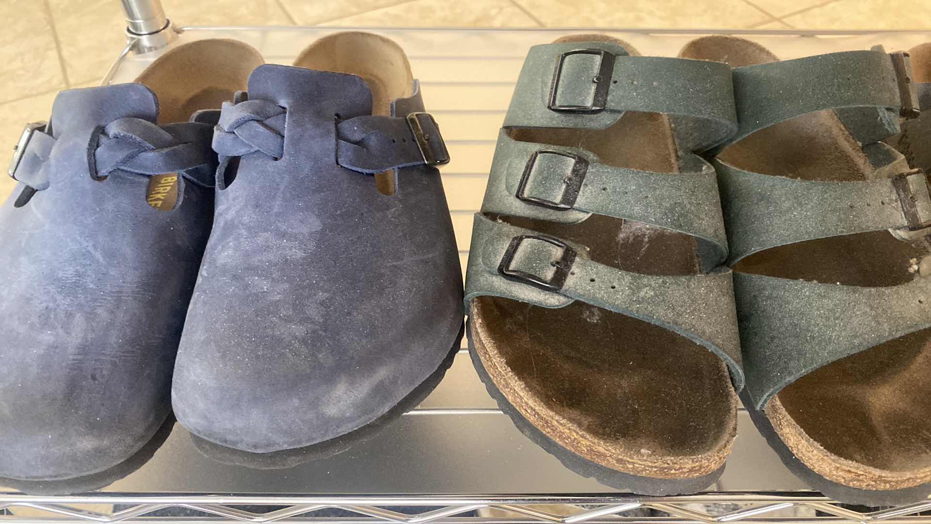 Photo 2 of 12 PAIRS WOMENS BIRKENSTOCK SHOES SIZE 10 (EURO 41)