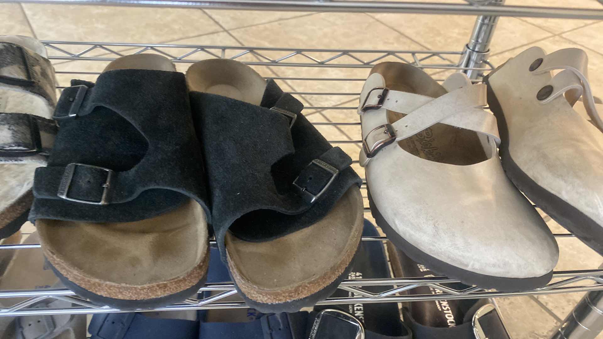 Photo 1 of 12 PAIRS WOMENS BIRKENSTOCK SHOES SIZE 10 (EURO 41)