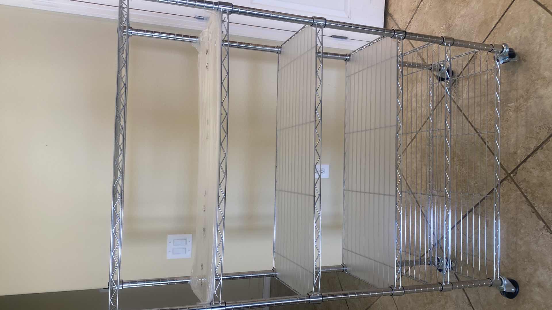 Photo 2 of 6 SHELF ROLLING RACK 36” x 14” H58”