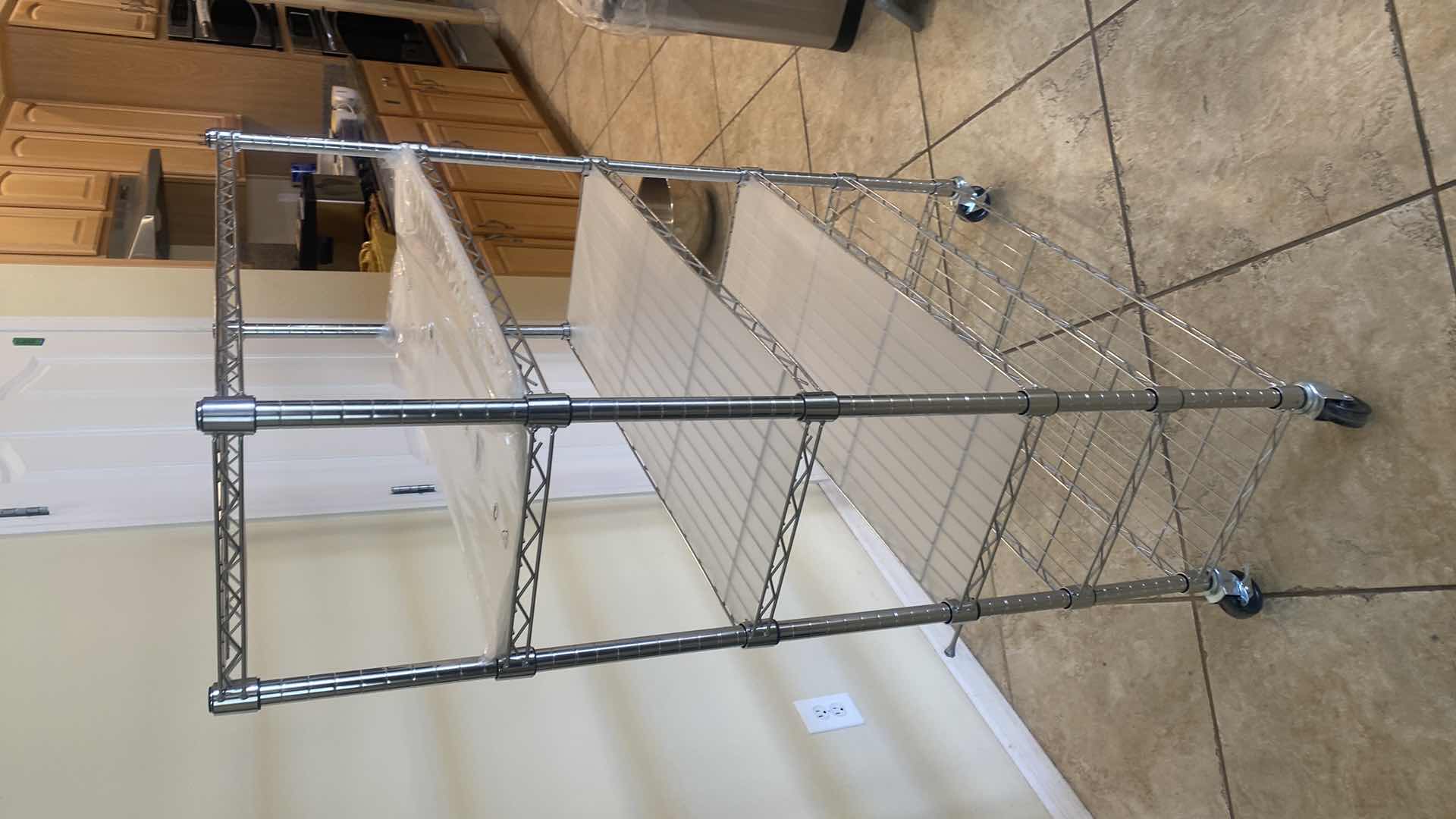 Photo 3 of 6 SHELF ROLLING RACK 36” x 14” H58”