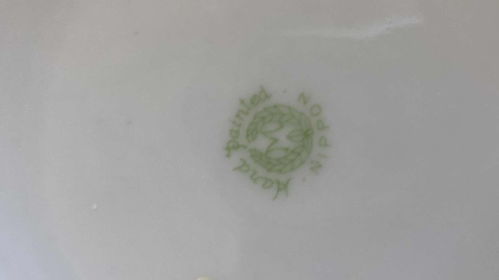 Photo 4 of HAND PAINTED NIPPON JAPAN BOWL 10”