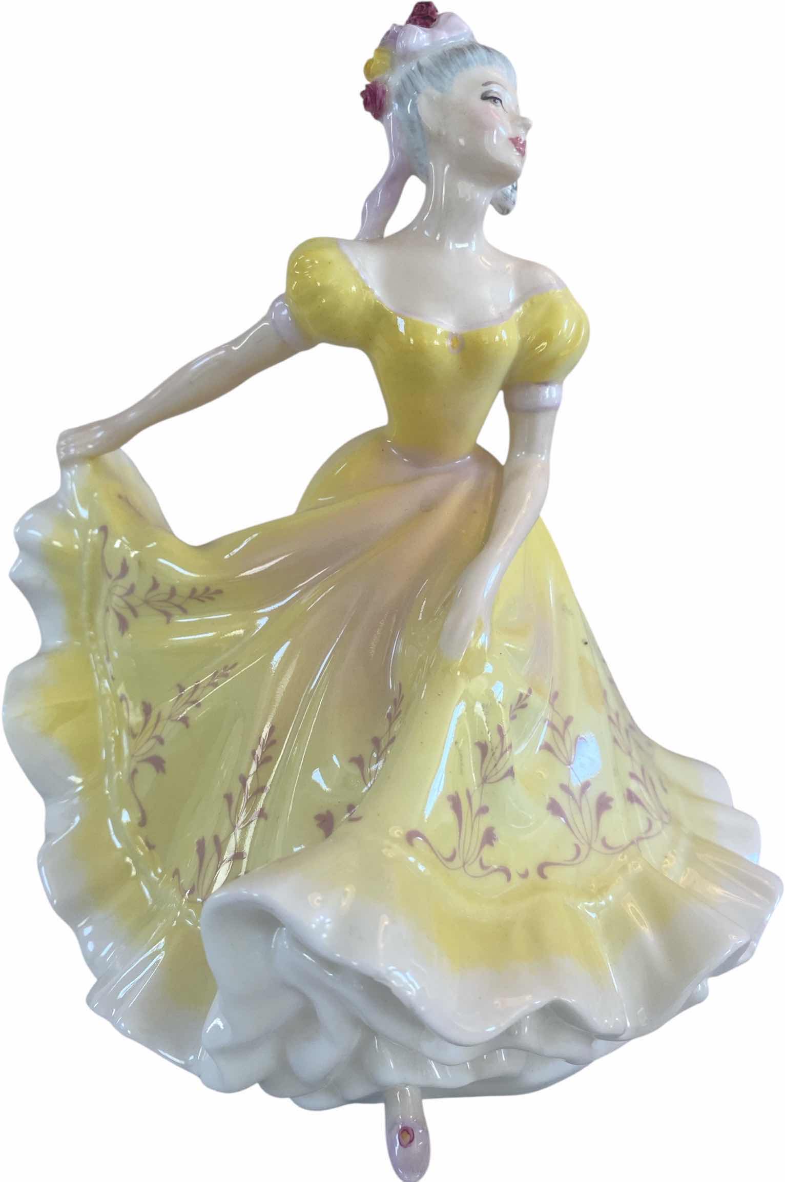 Photo 1 of ROYAL DOULTON HN2379 “NINETTE” FIGURINE H8 1/4”
