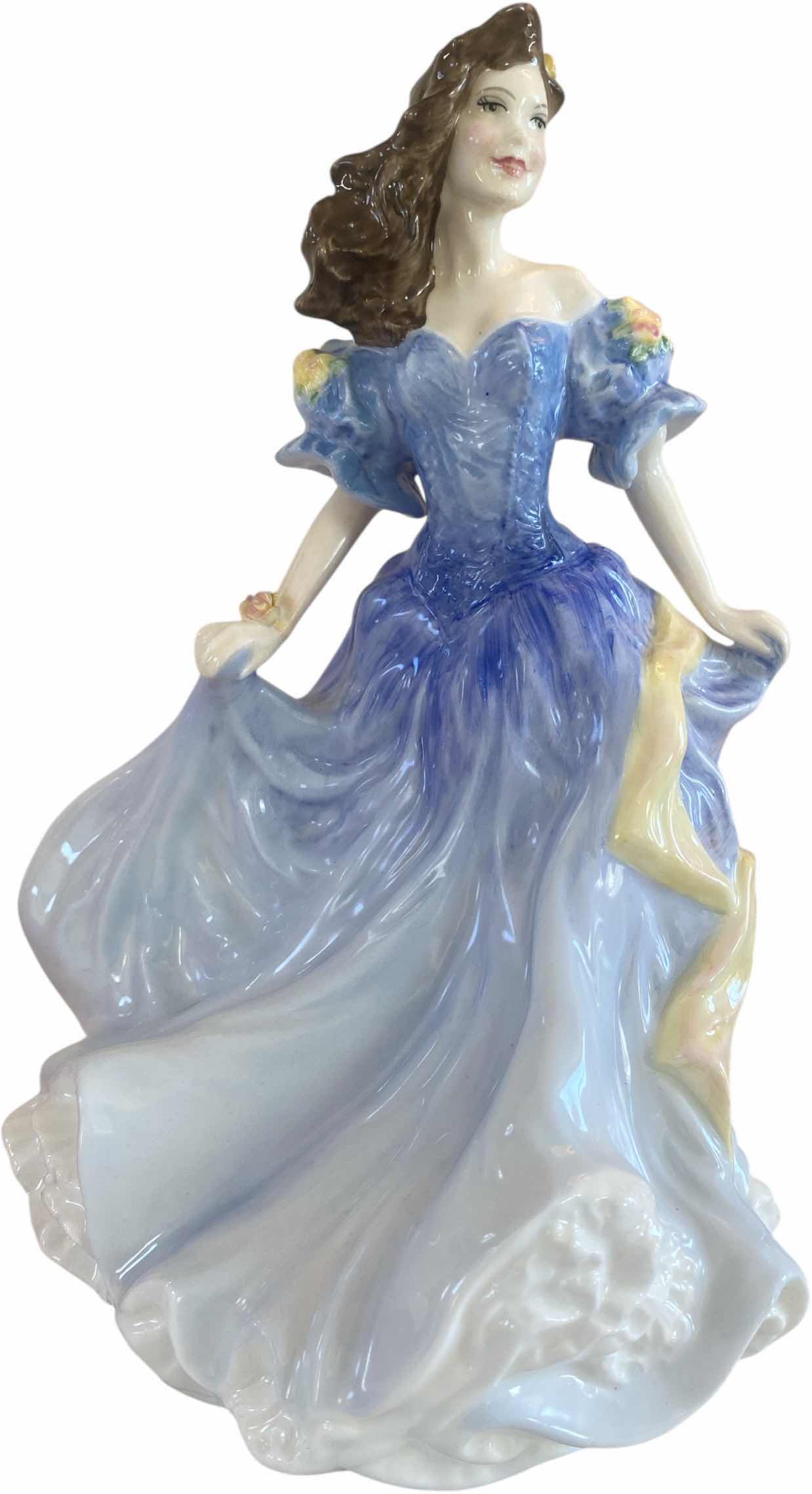 Photo 1 of ROYAL DOULTON HN4041 “REBECCA” FIGURINE H8 1/4”