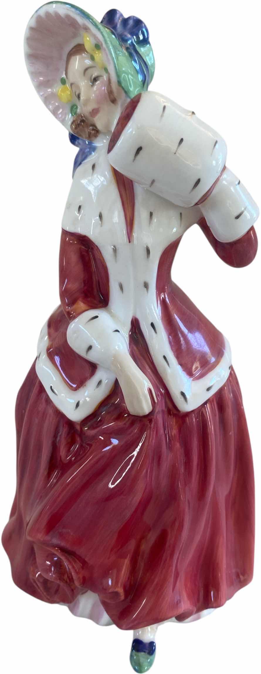 Photo 1 of ROYAL DOULTON HN1992 “CHRISTMAS MORN” FIGURINE H7 1/4”