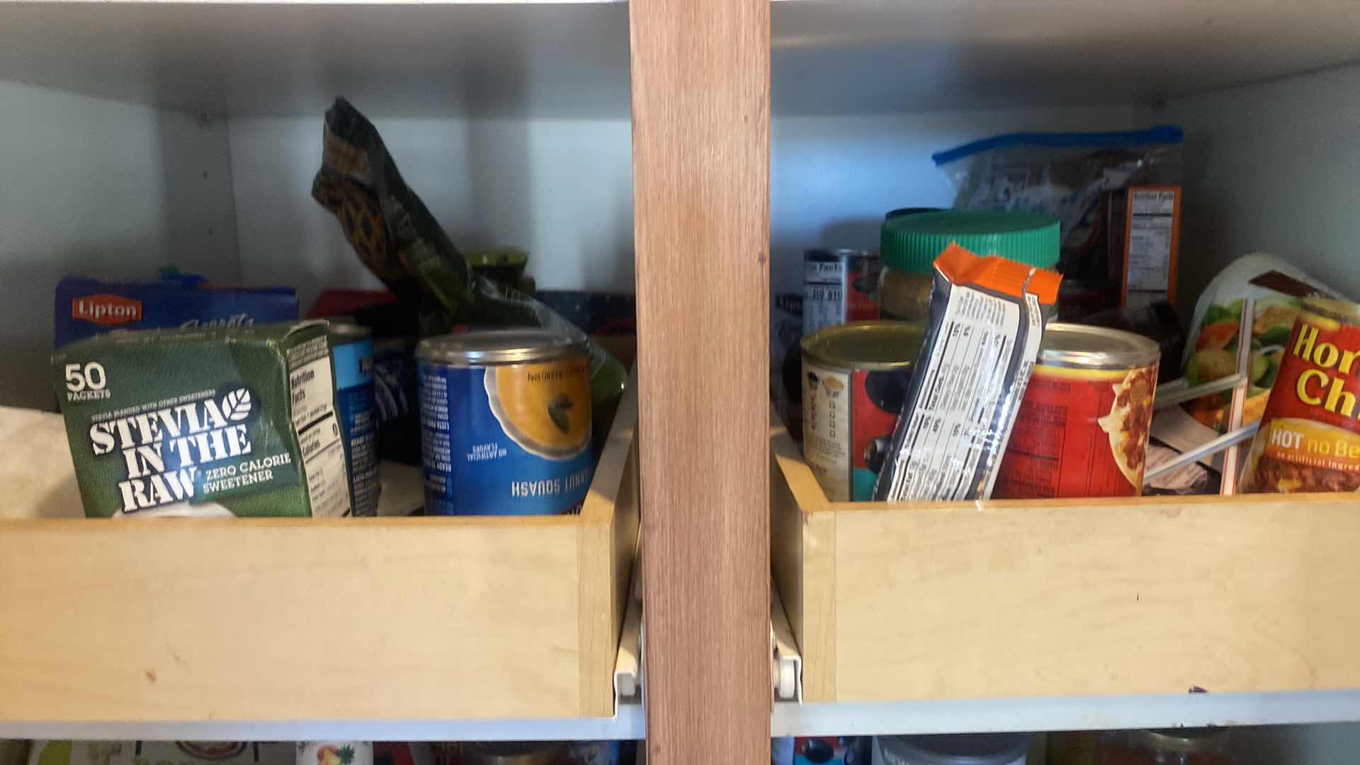 Photo 1 of CONTENTS KITCHEN CABINET -  CANED FOOD & MORE - UNKNOWN EXPIRATION DATES