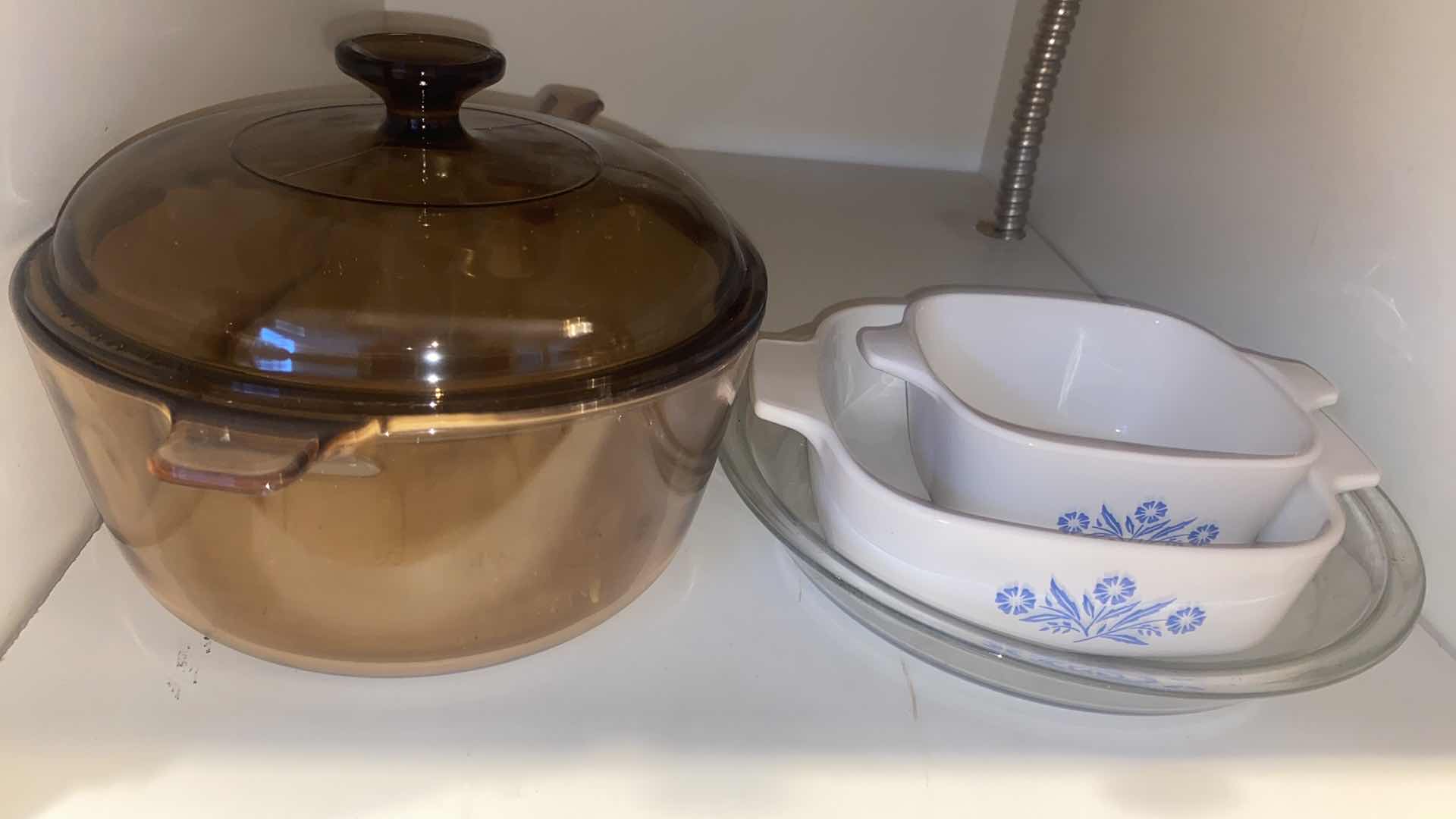 Photo 1 of CONTENTS KITCHEN CABINET - PUREX & CORNING WARE