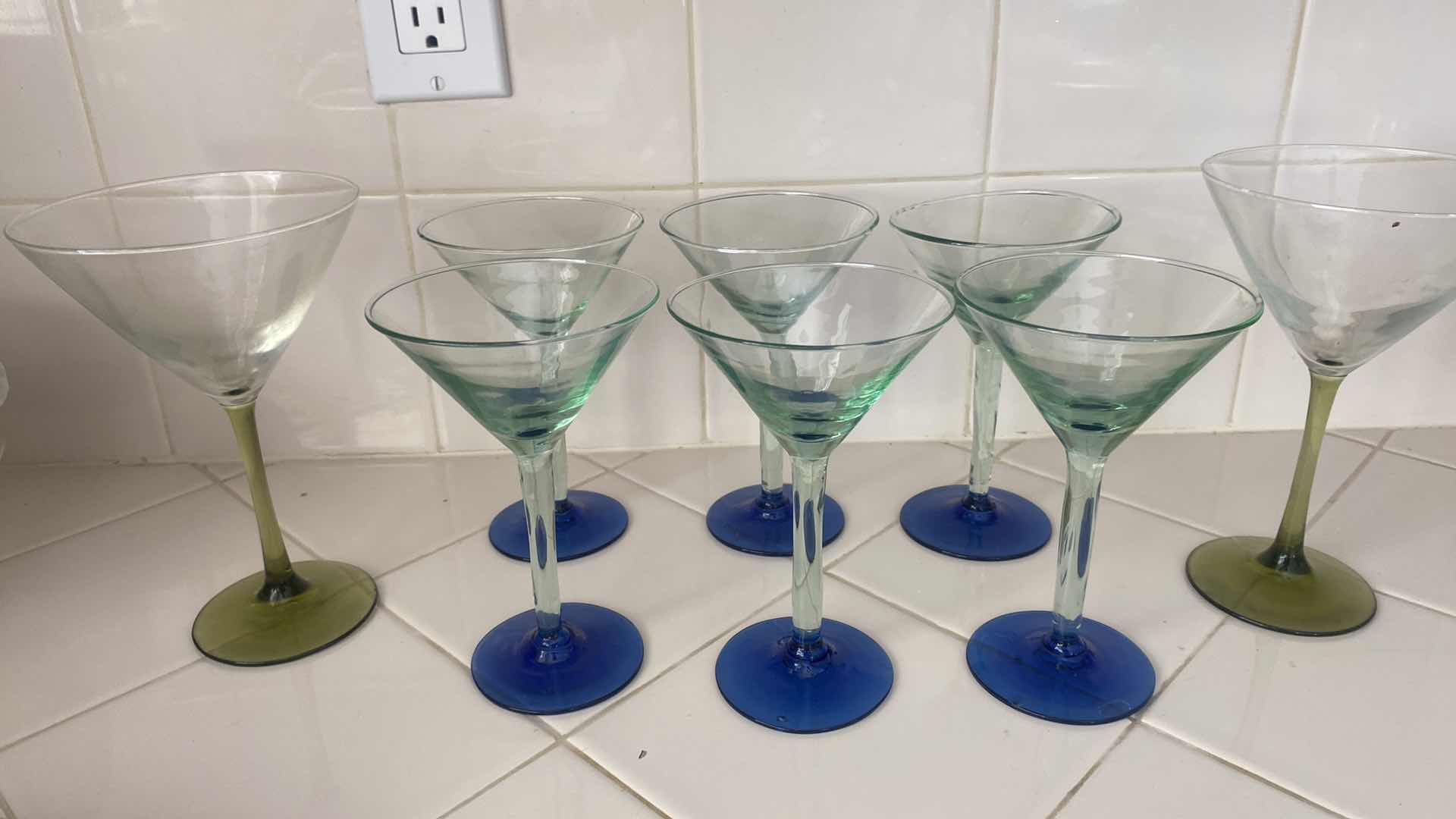 Photo 1 of 8 - MARTINI GLASSES
