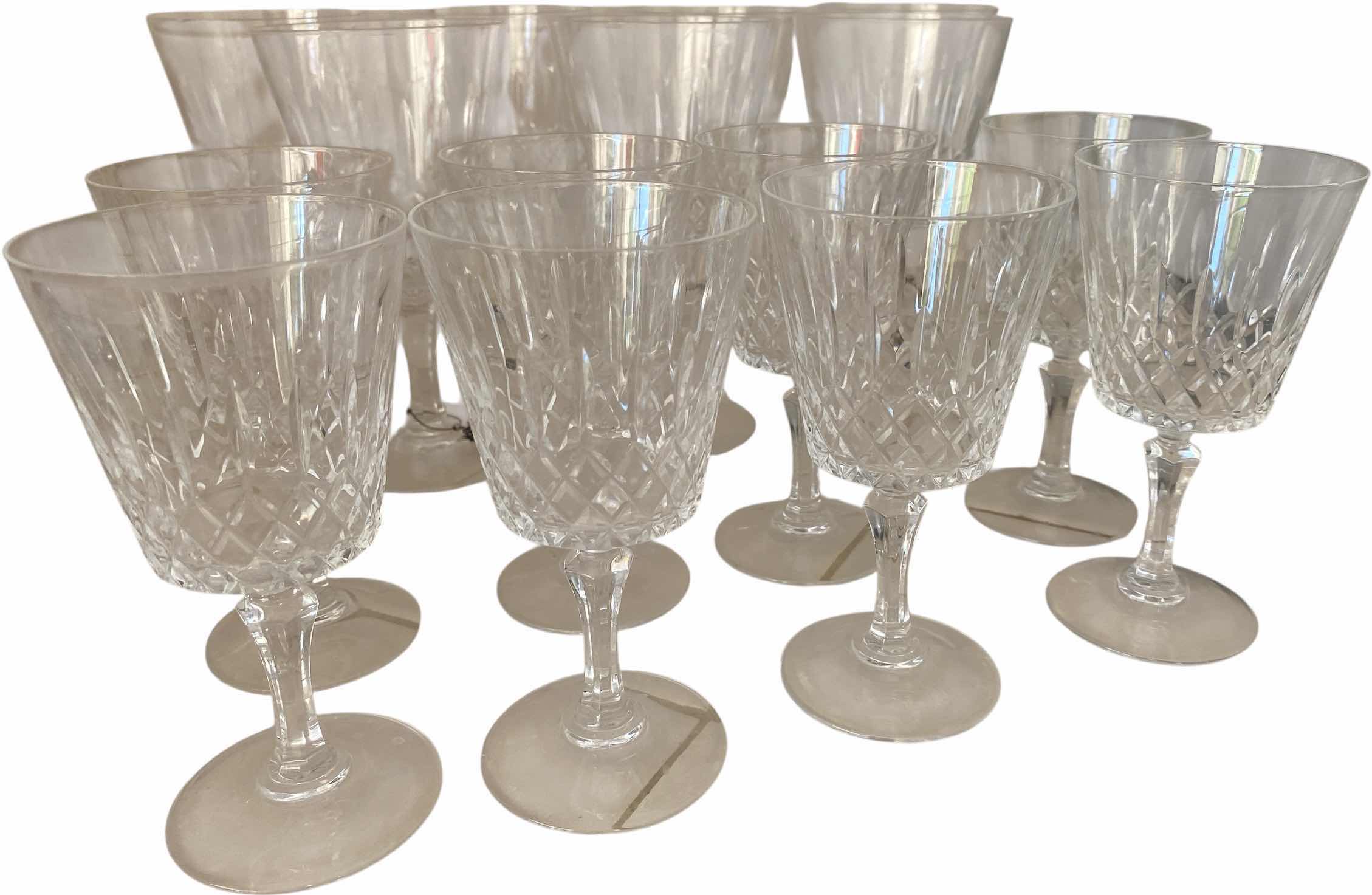 Photo 1 of 15 - ASSORTED STEMWARE