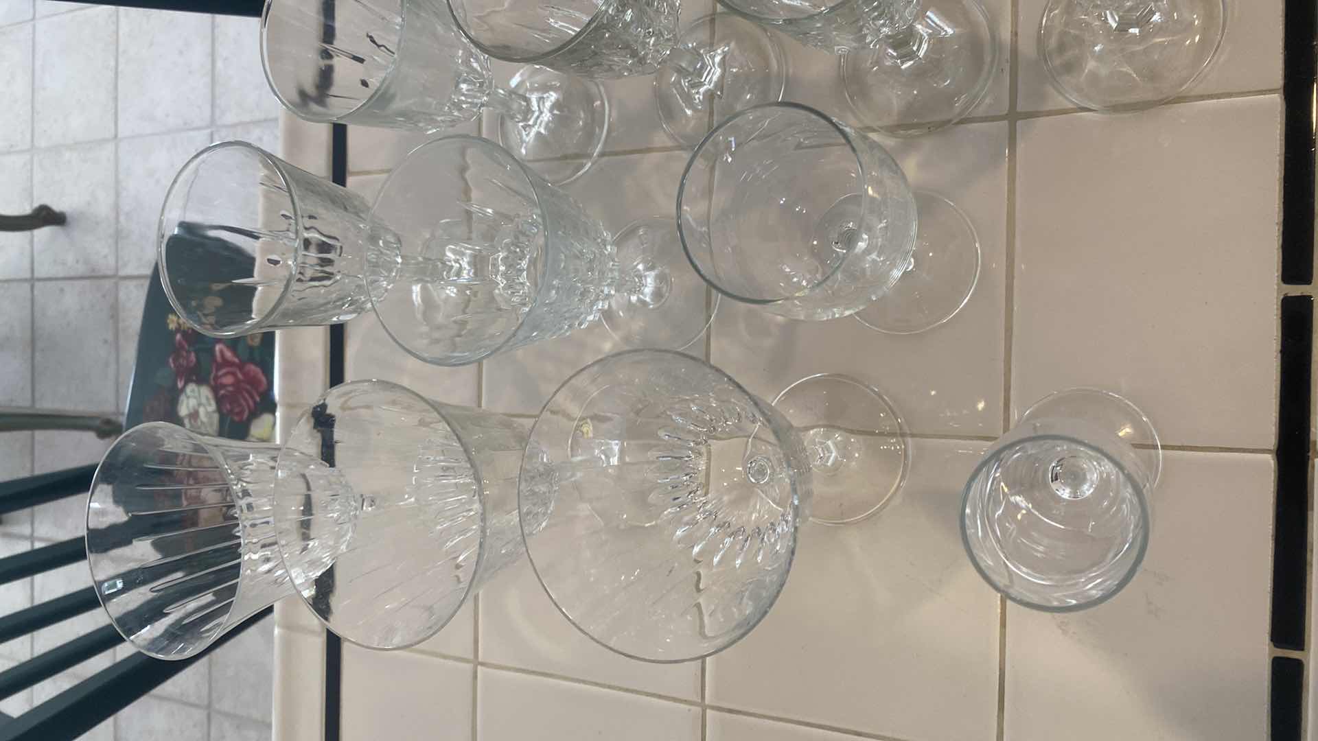 Photo 1 of 14 - MISMATCHED STEMWARE