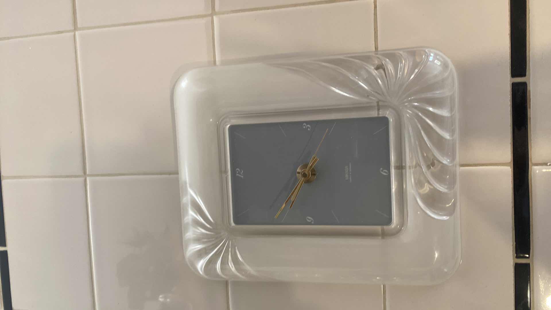 Photo 2 of MIKASA WALL CLOCK 8” x 10”