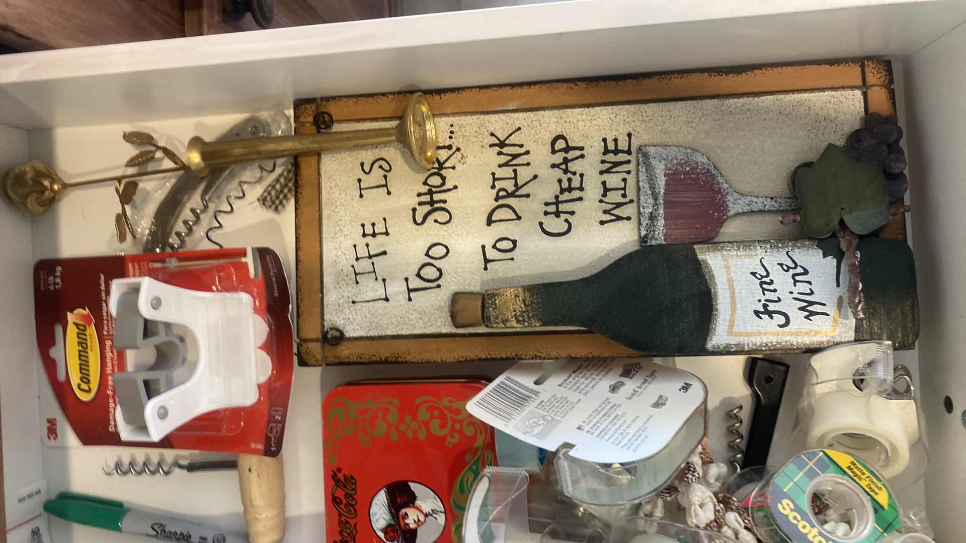 Photo 1 of CONTENTS OF BAR DRAWER - CARDS PRNS & MORE