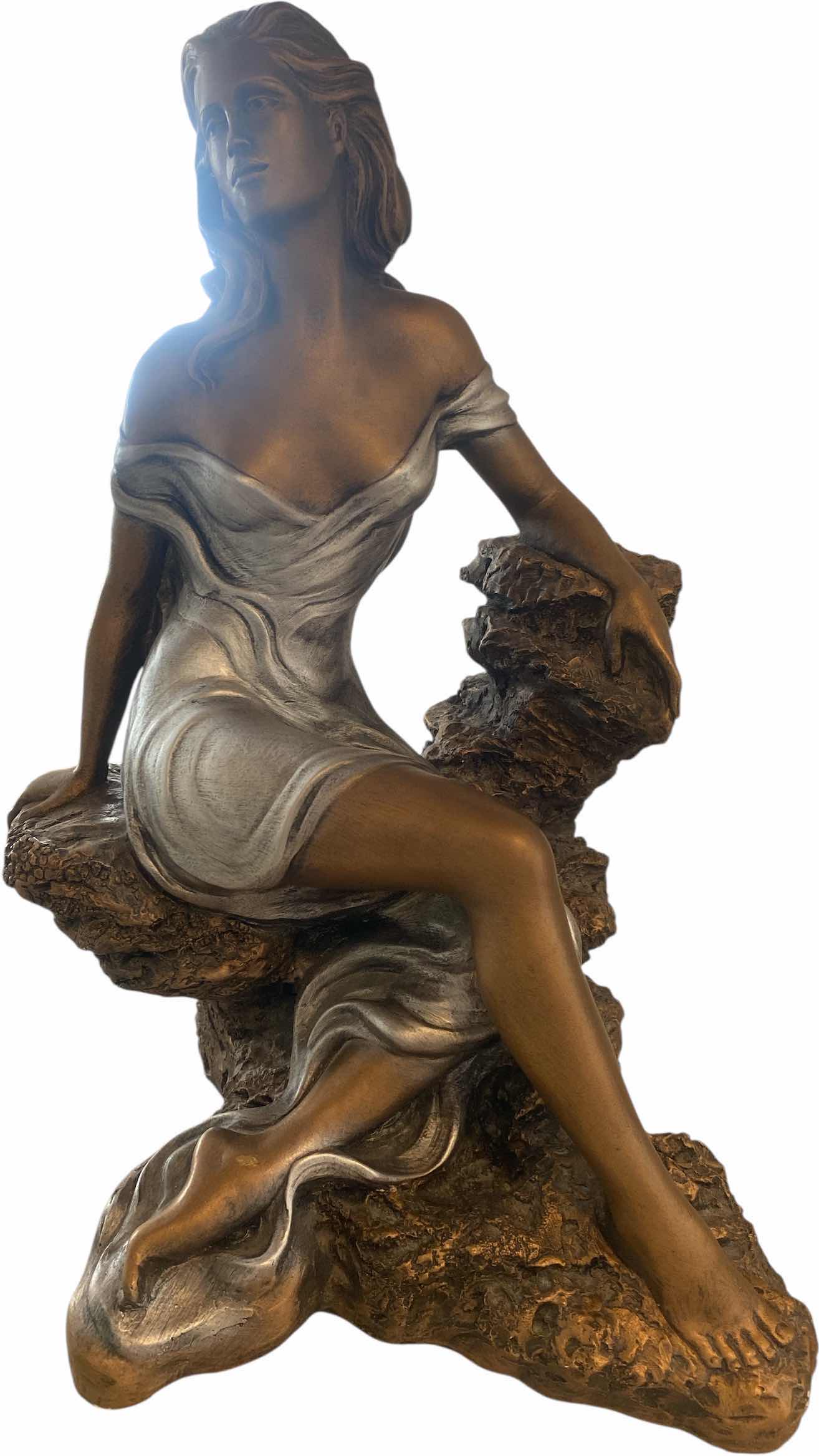 Photo 1 of AUSTIN SCULPTURE BRONZE CAST STATUE ALICE HEATH “MEMORIES” AP3579 H16.5”