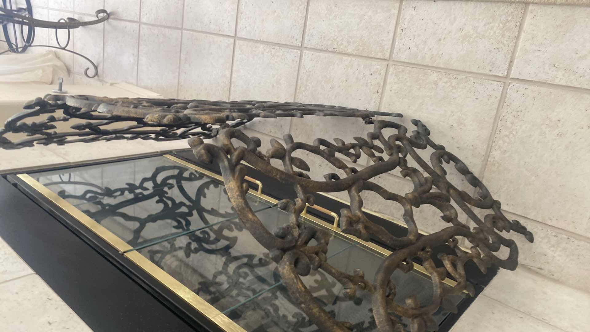 Photo 1 of HEAVY METAL FIREPLACE SCREEN 49” X 30”