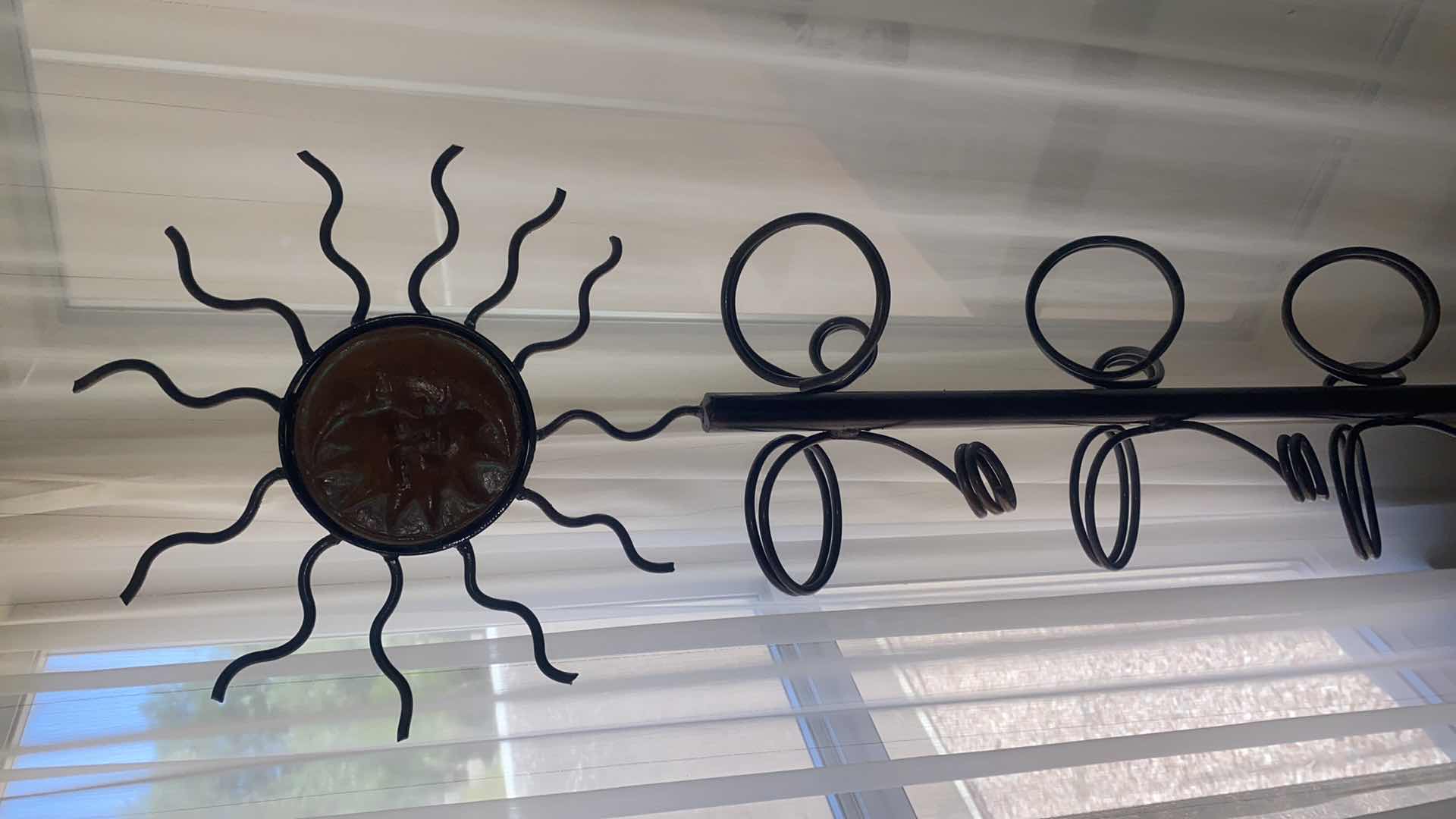 Photo 1 of METAL WINE STAND H75”