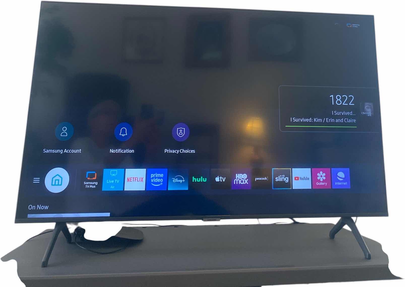 Photo 1 of 43” SAMSUNG SMART TV WITH REMOTE