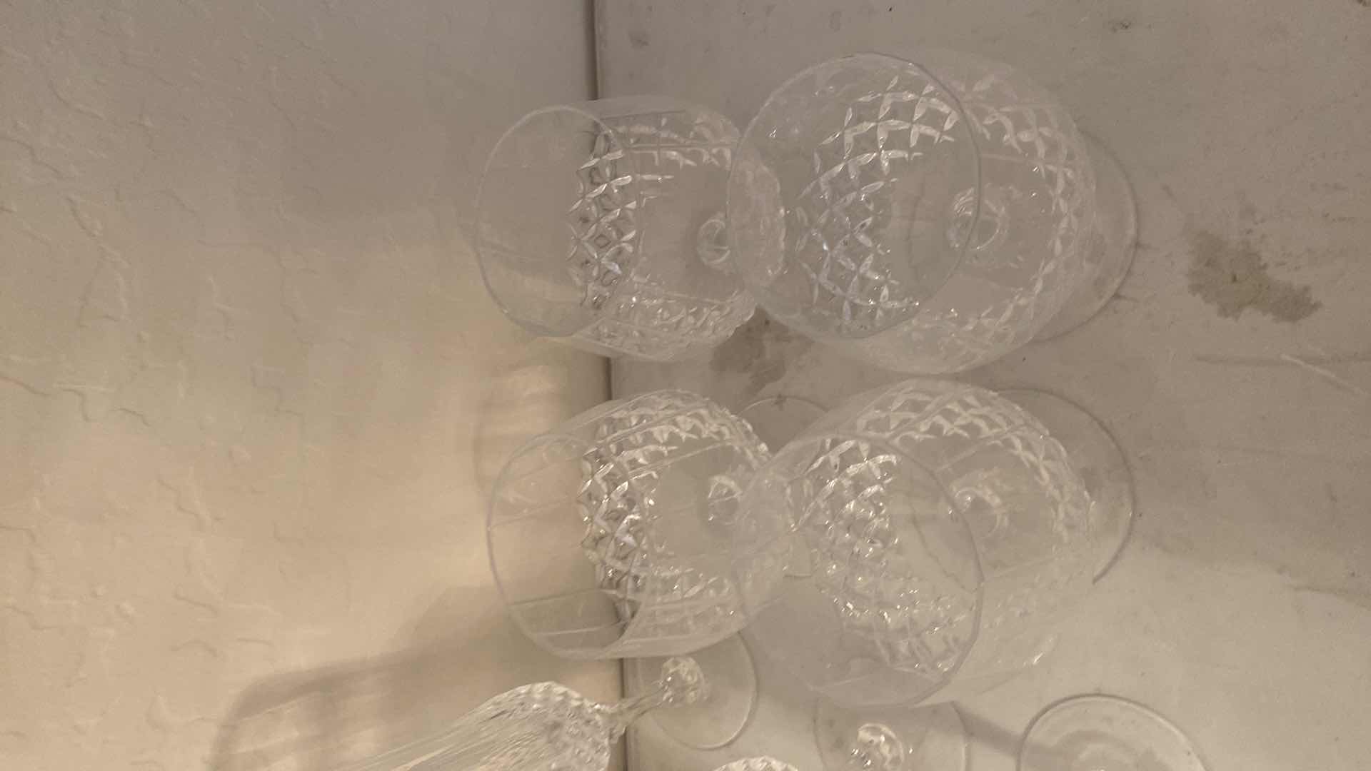 Photo 1 of 10 - LONGCHAMPS STEMWARE 6 CHAMPAGNE & 4 BRANDY