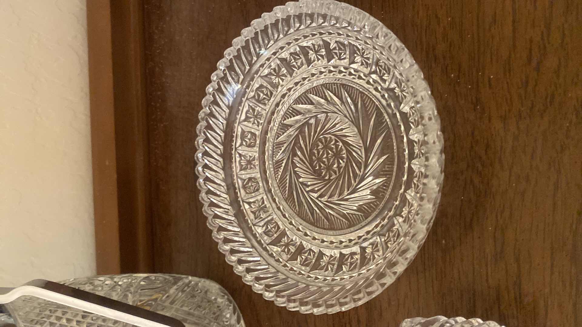 Photo 1 of 4 - CRYSTAL - SMALL ICE BUCKET 2 BOTTLE COASTERS & TOOTHPICK HOLDER