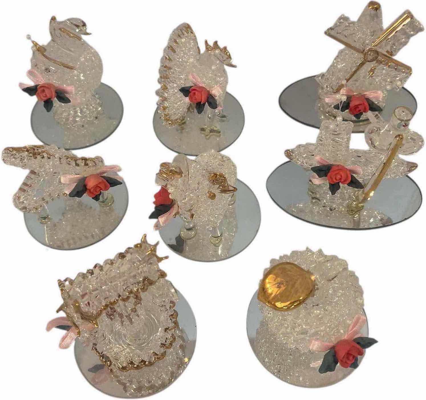 Photo 1 of 8 - SPUN GLASS COLLECTABLES LARGEST 2 1/2” x 3”