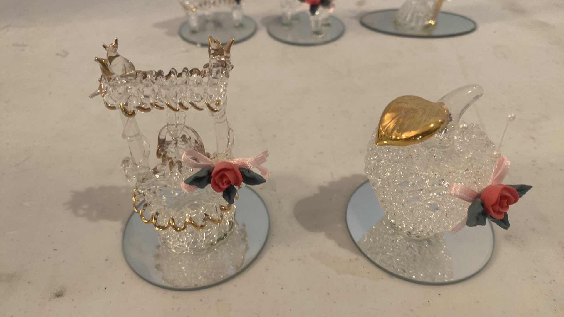 Photo 1 of 8 - SPUN GLASS COLLECTABLES LARGEST 2 1/2” x 3”