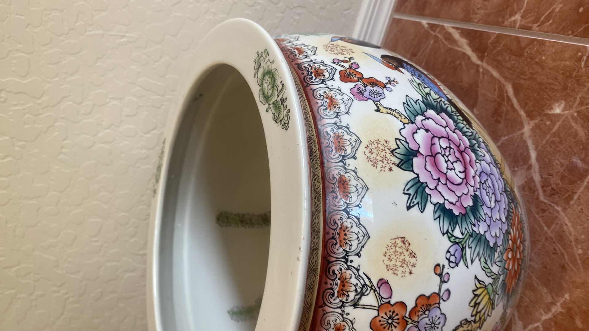 Photo 1 of CERAMIC FISH BOWL 15” X 12 1/2”