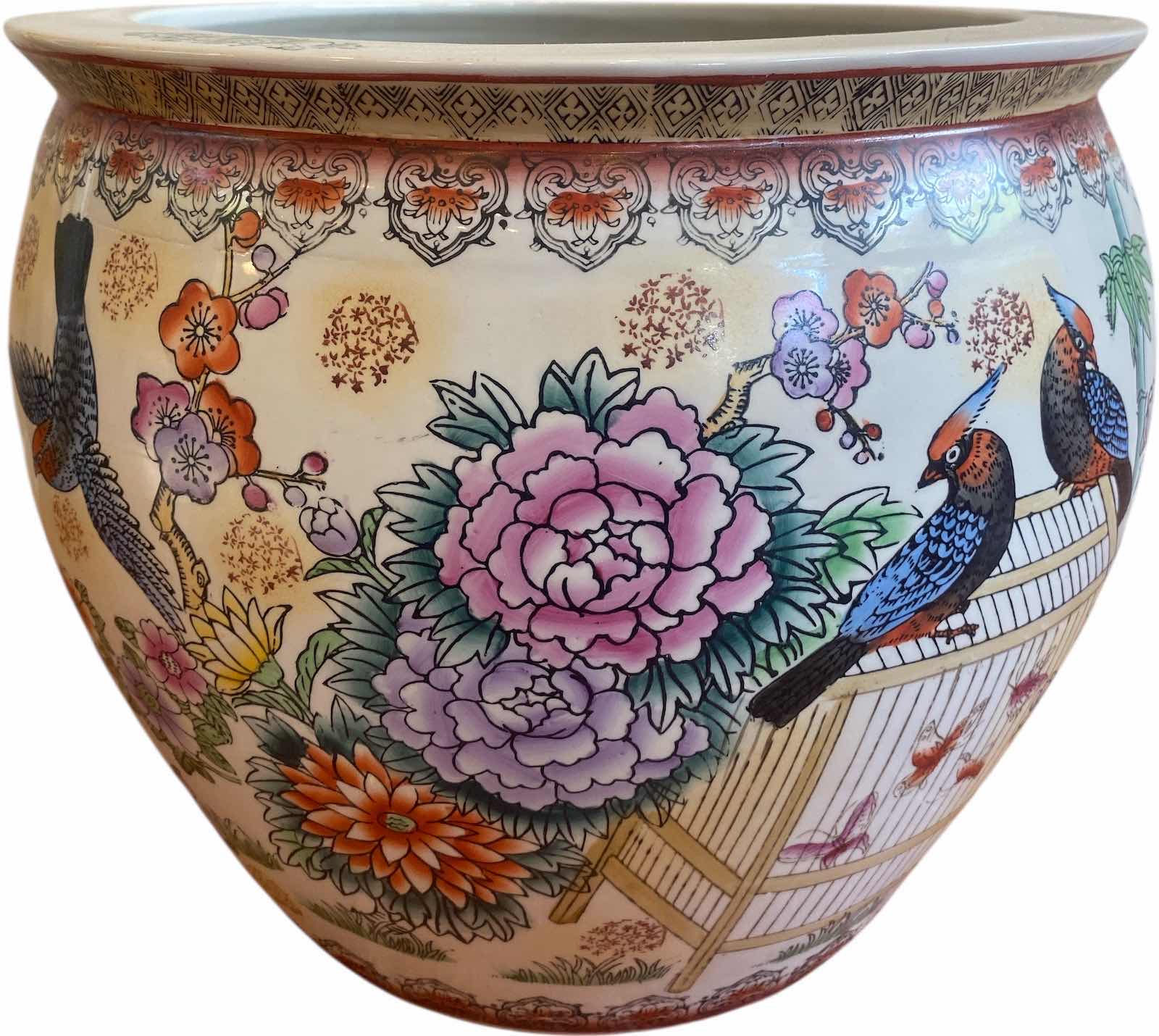 Photo 1 of CERAMIC FISH BOWL 15” X 12 1/2”