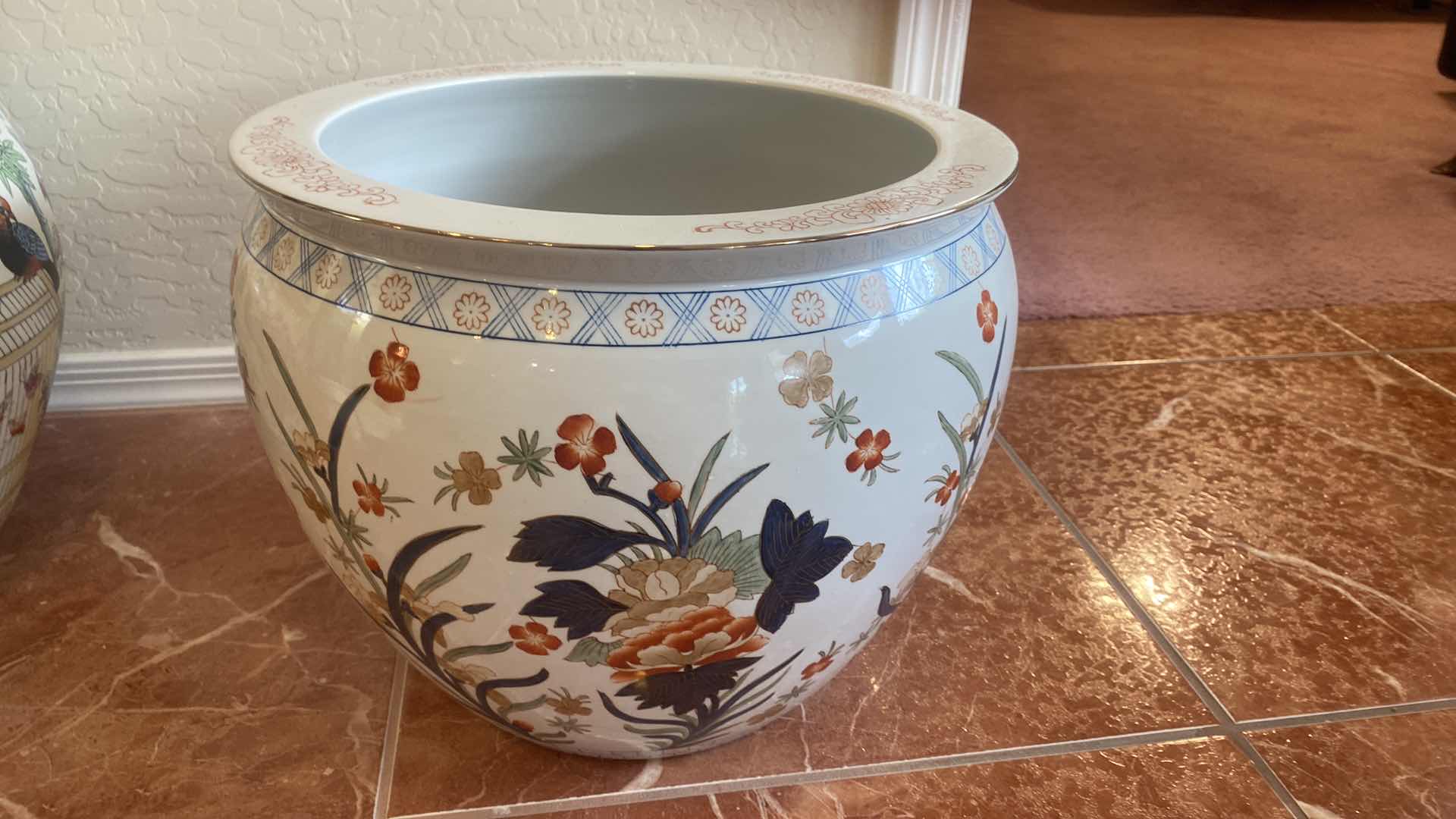 Photo 1 of CERAMIC FISH BOWL 15” X 12 1/2”