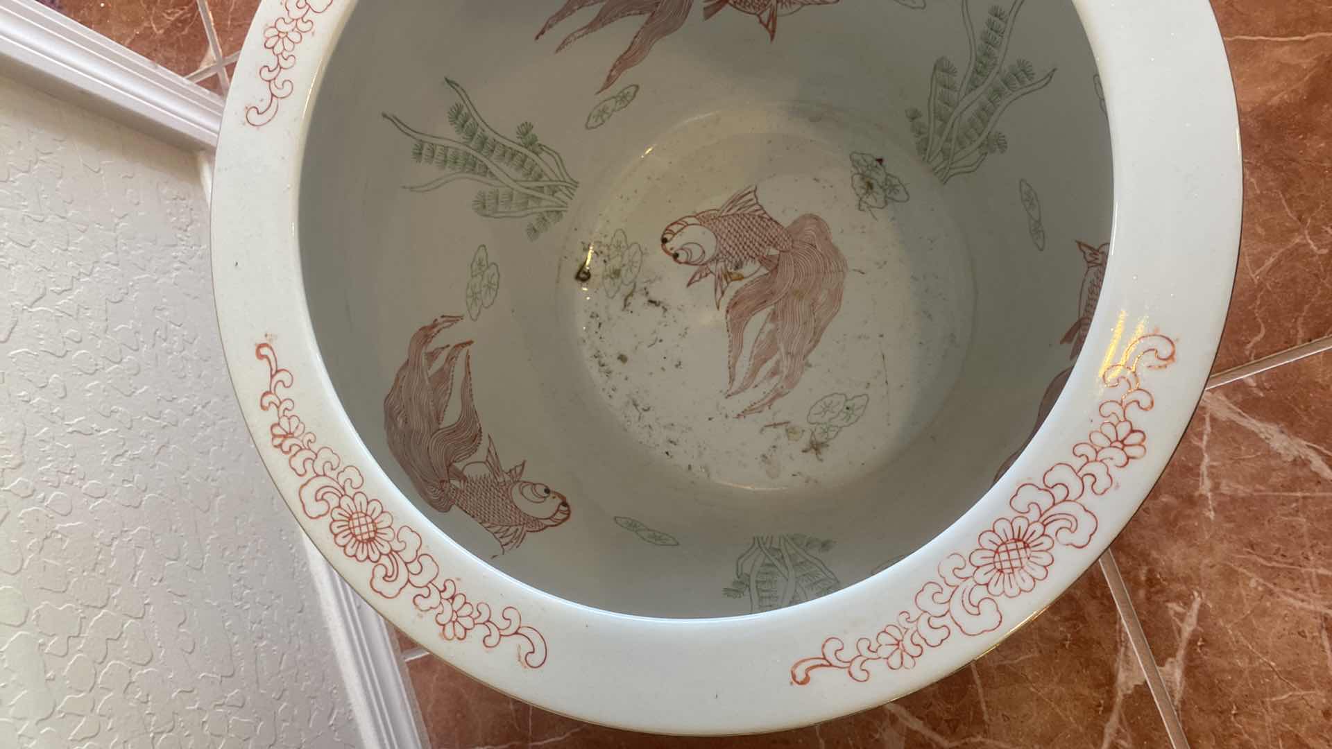 Photo 1 of CERAMIC FISH BOWL 15” X 12 1/2”