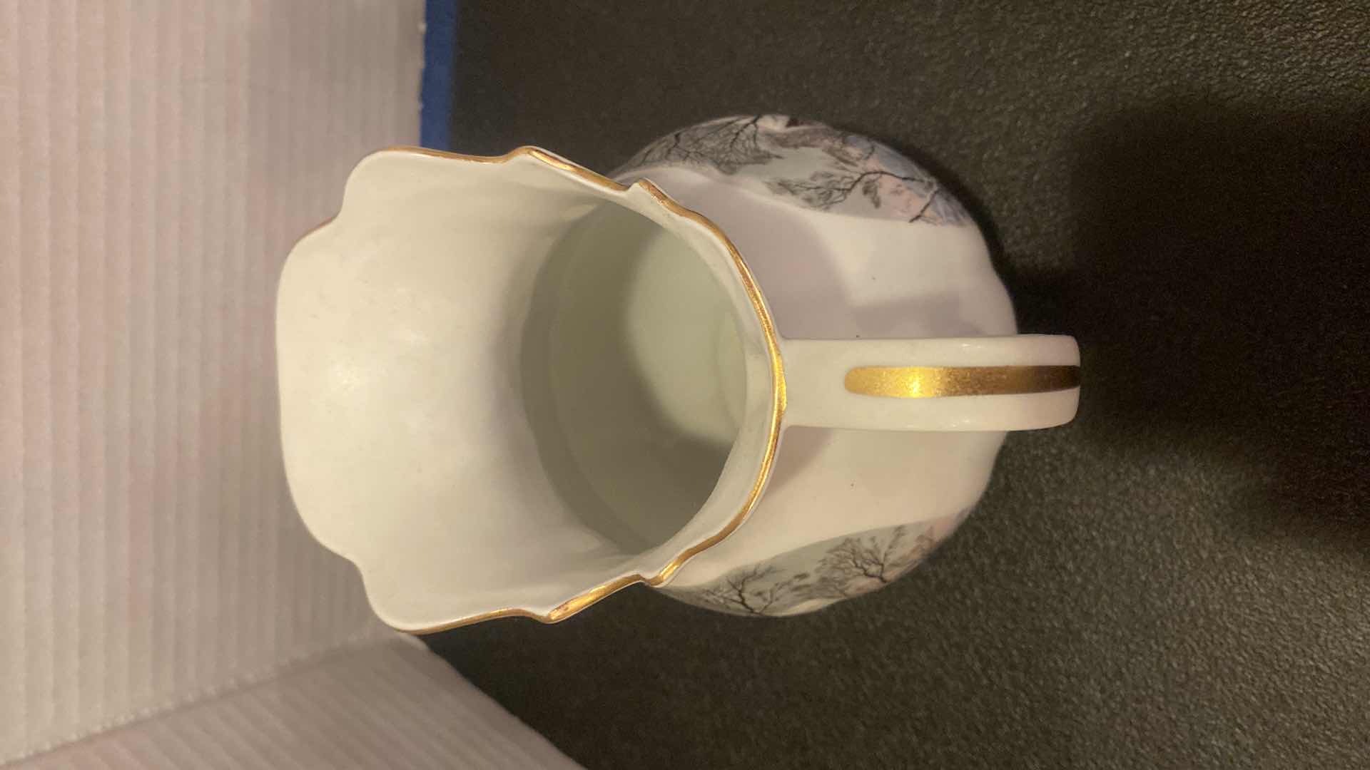 Photo 1 of AVON AWARD CURRIER & IVES PITCHER 6 1/2”