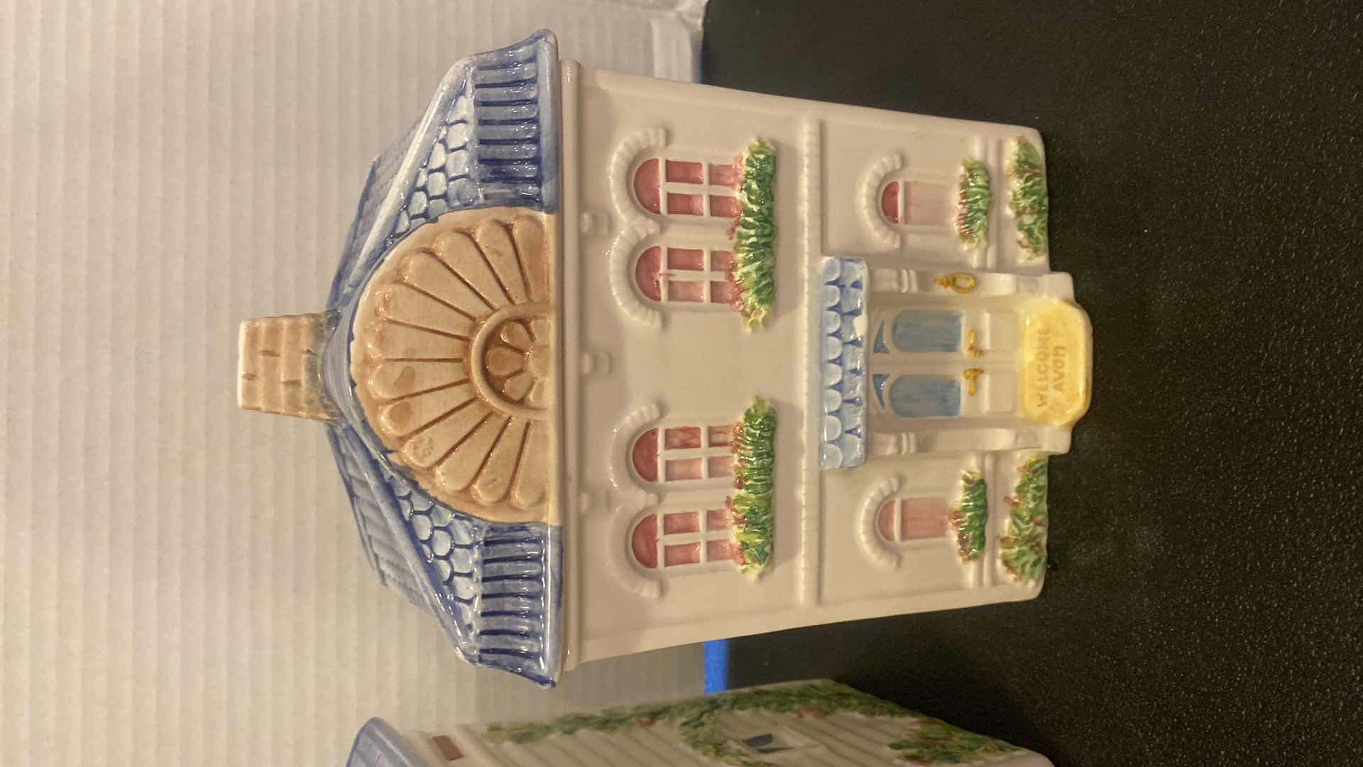 Photo 3 of 2 - AVON TOWNHOUSE CANISTERS H9”