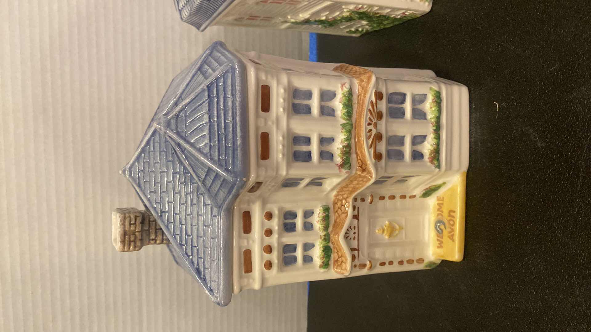 Photo 1 of 2 - AVON TOWNHOUSE CANISTERS H9”