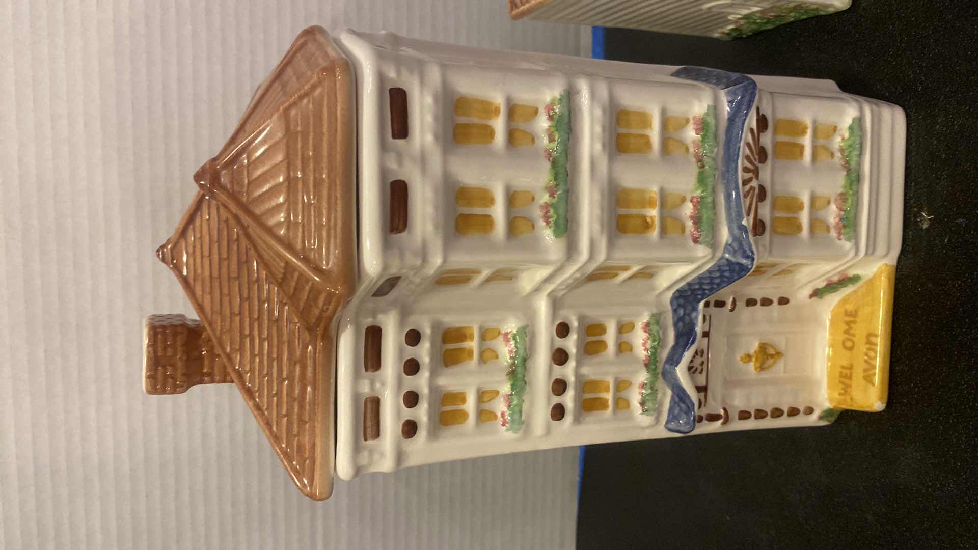 Photo 1 of 2 - AVON TOWNHOUSE CANISTERS H11 1/2”