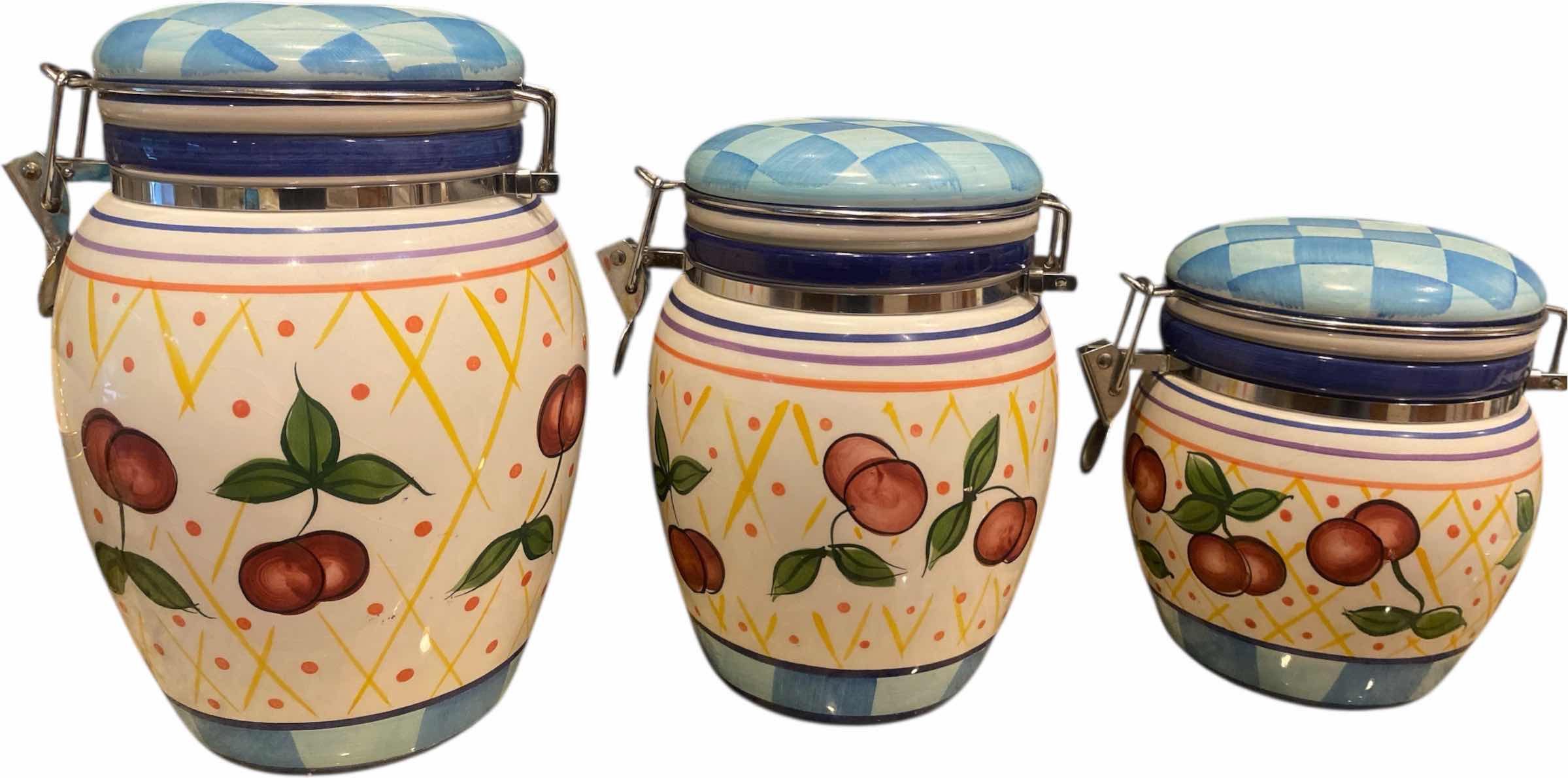 Photo 1 of CAPRIWARE 3 PIECE CANISTER SET
