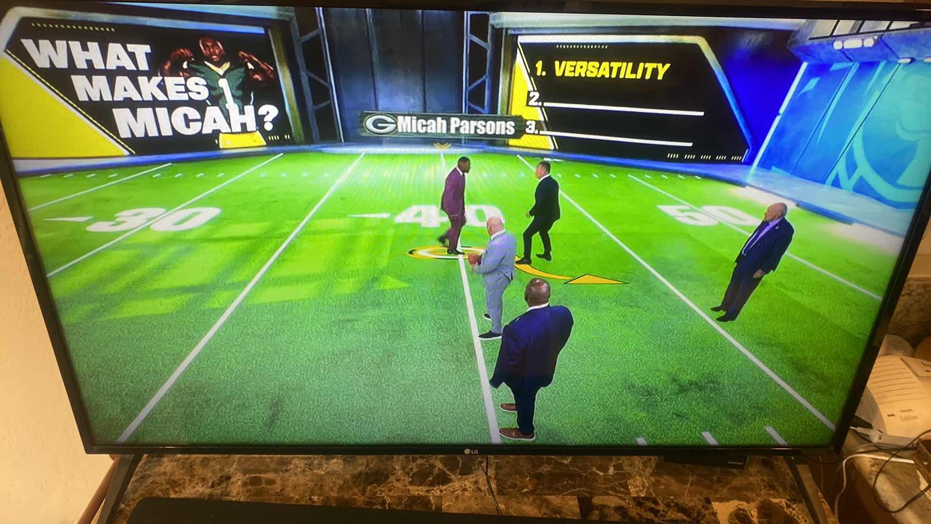 Photo 1 of 48” LG TV WITH REMOTE 2017 (sound bar sold separately)