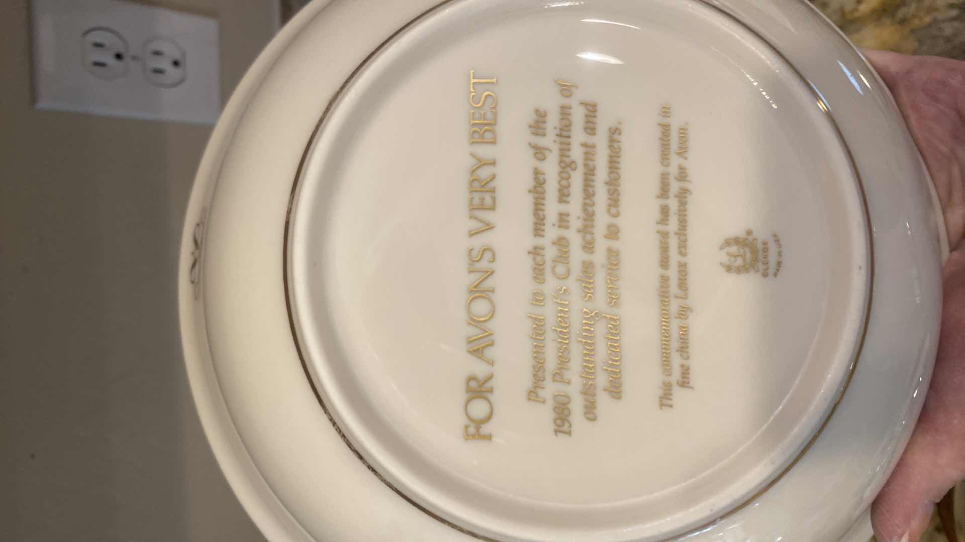 Photo 1 of 2 - AVON PRESIDENTS BOWLS 9 1/2” & DOMED CHEESE SERVER