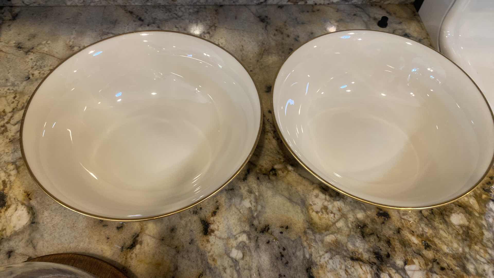 Photo 1 of 2 - AVON PRESIDENTS BOWLS 9 1/2” & DOMED CHEESE SERVER