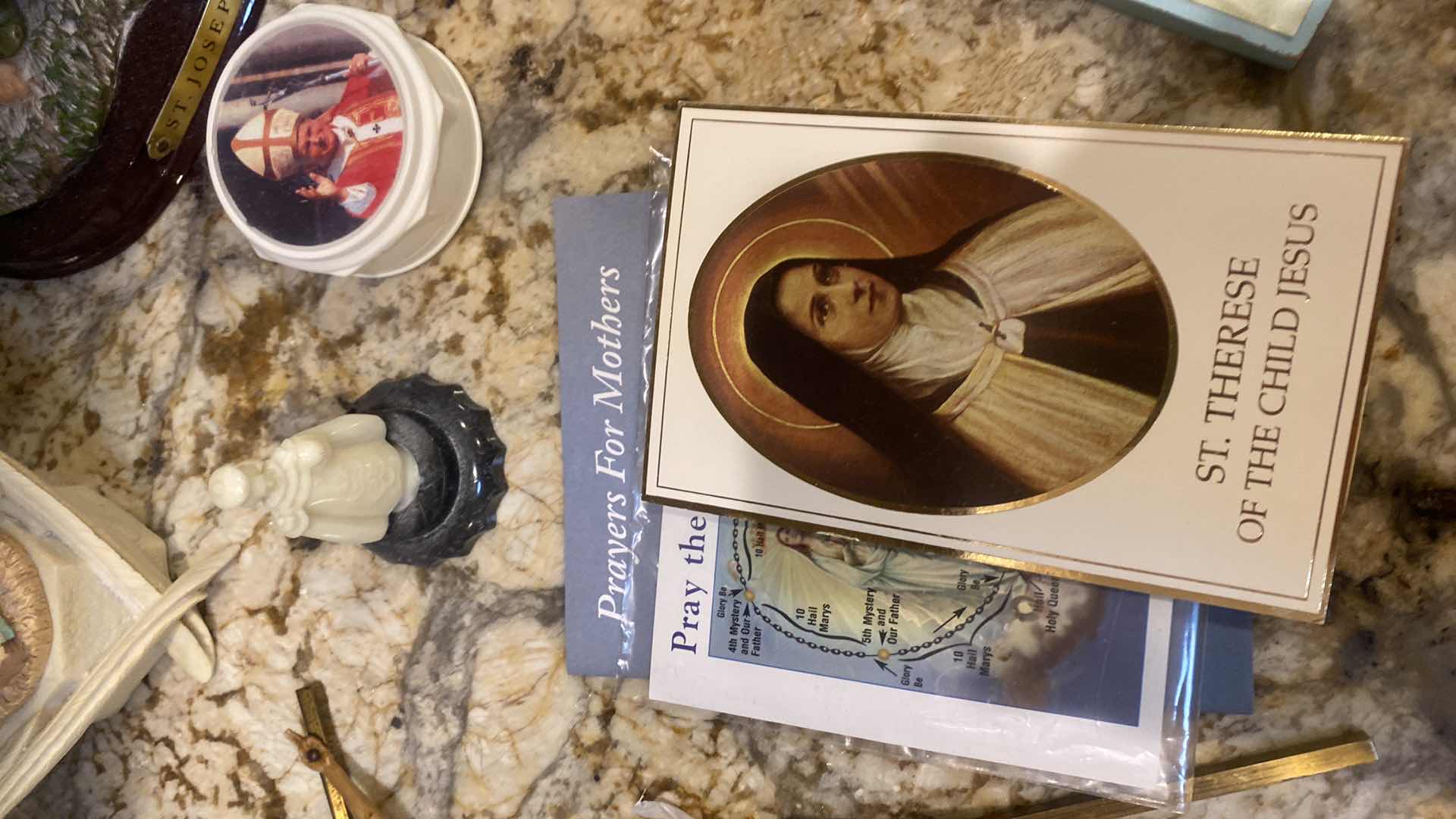 Photo 1 of 7  - RELIGIOUS FIGURINES & CROSSES