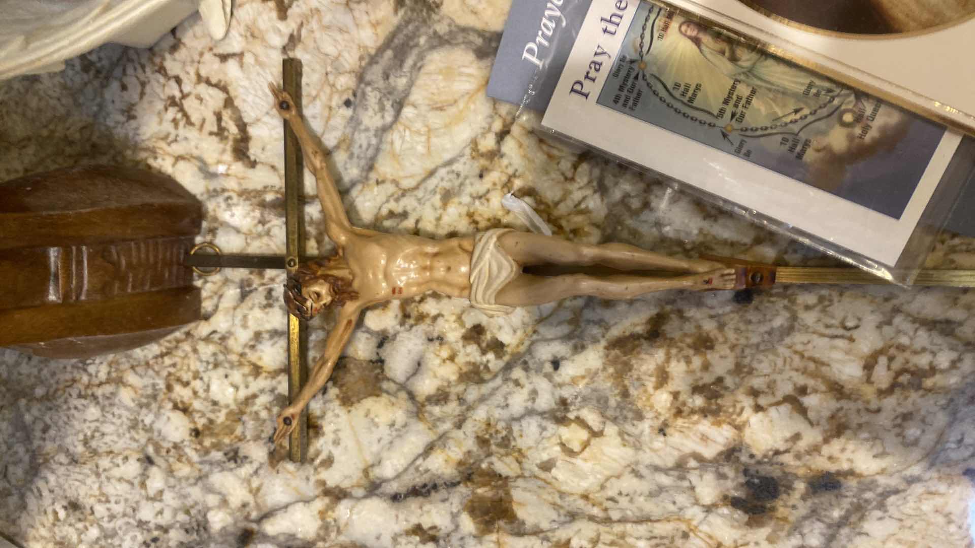 Photo 1 of 7  - RELIGIOUS FIGURINES & CROSSES