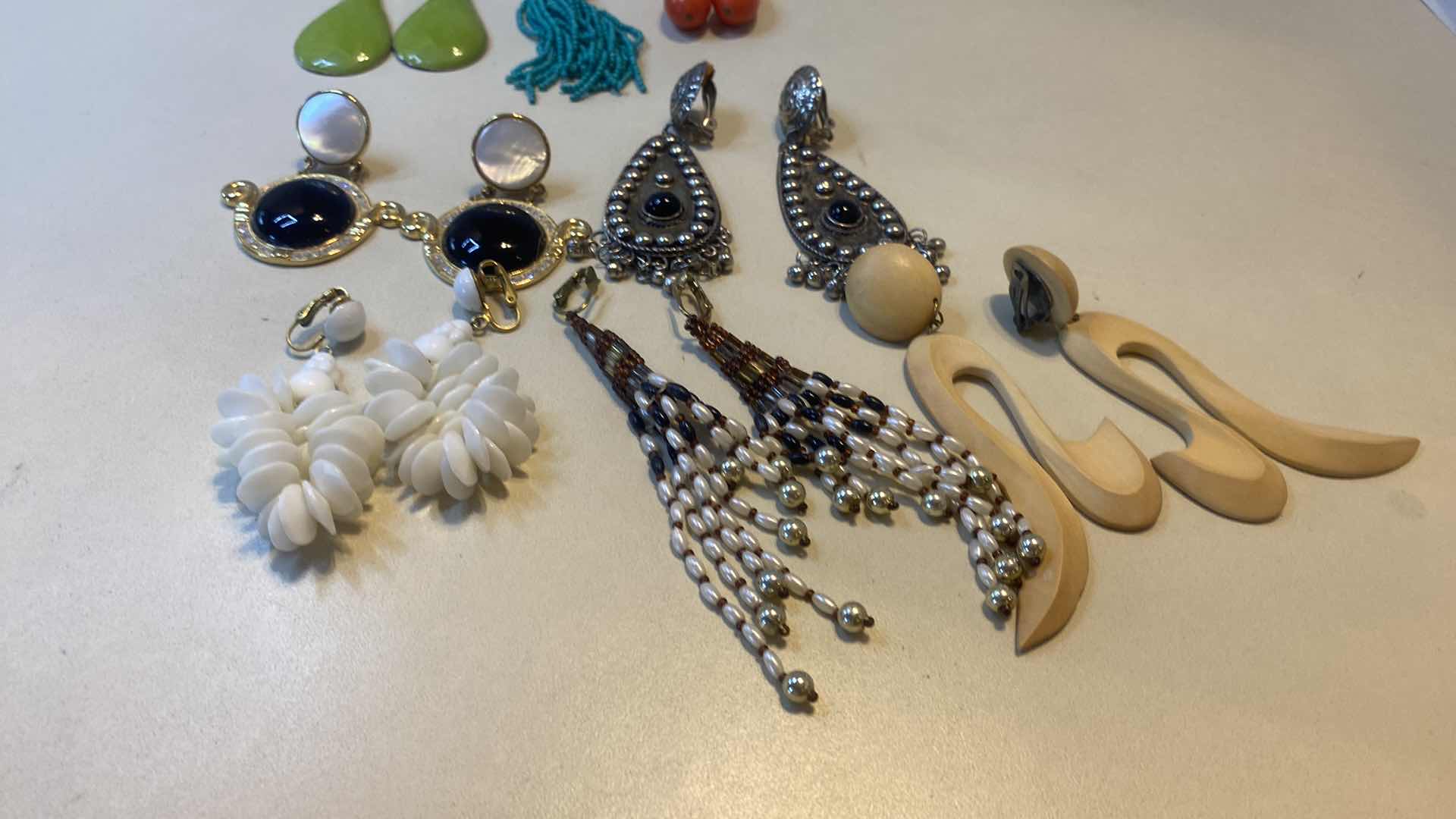 Photo 1 of 8 - CLIP ON EARRINGS FASHION JEWELRY