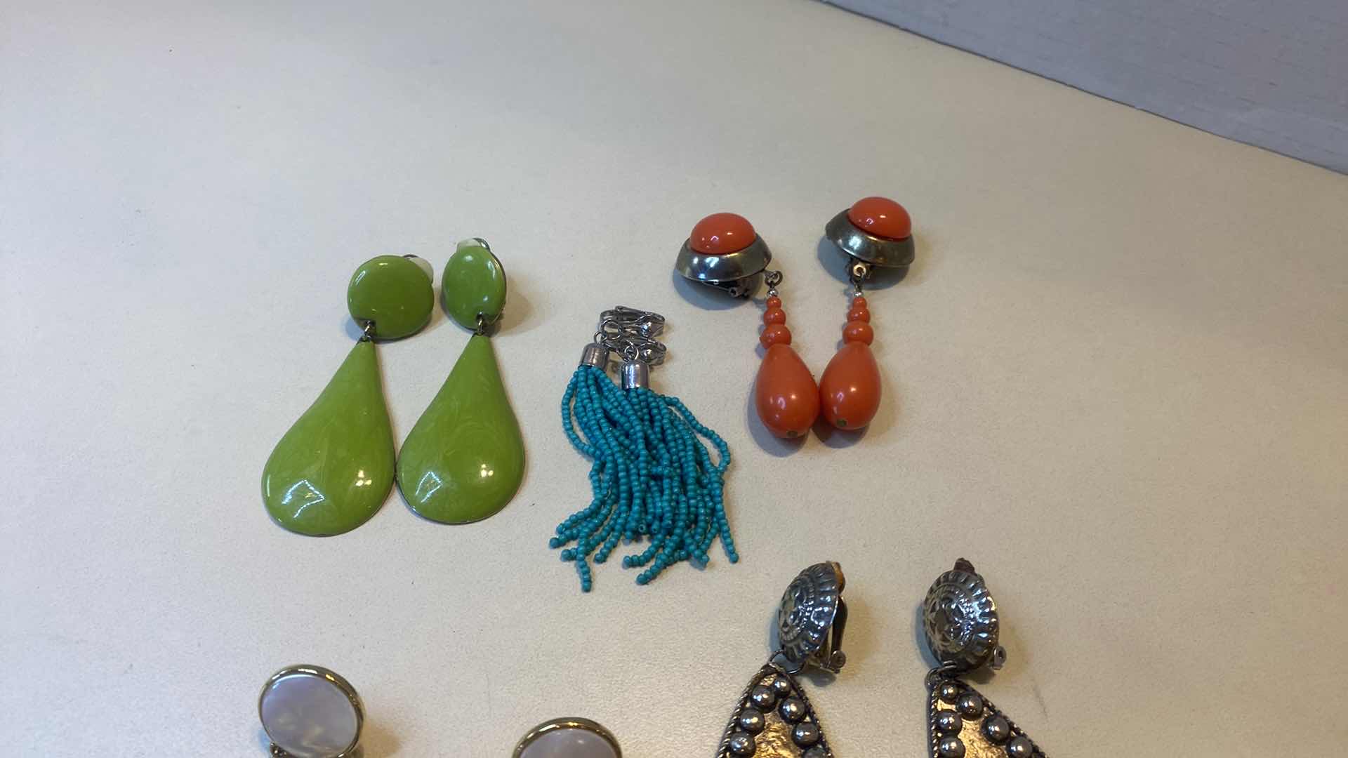Photo 1 of 8 - CLIP ON EARRINGS FASHION JEWELRY