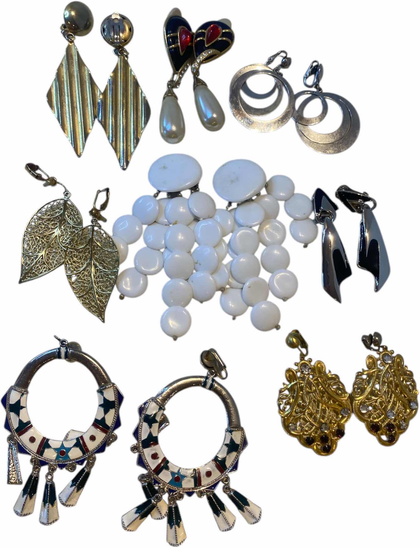 Photo 1 of 8 - CLIP ON EARRINGS FASHION JEWELRY