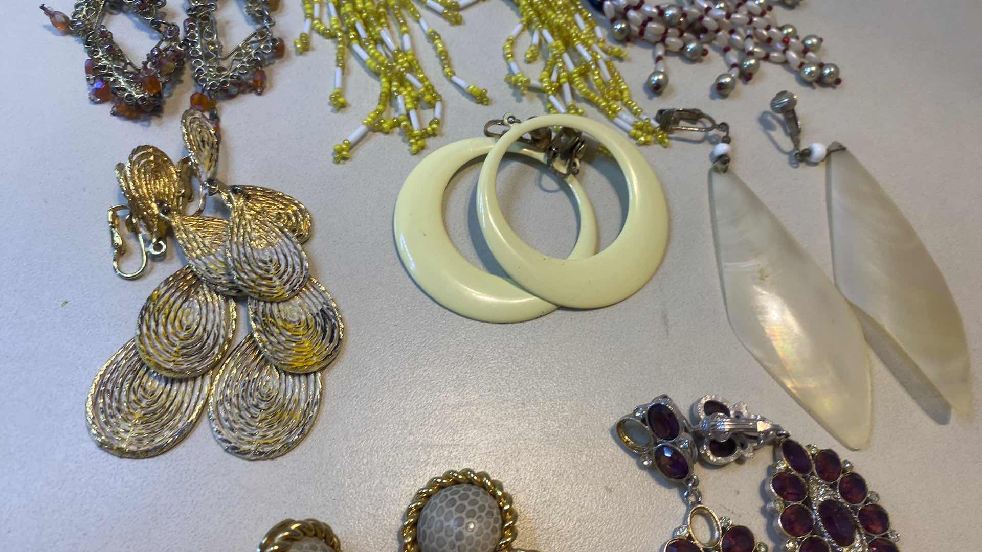 Photo 1 of 8 - CLIP ON EARRINGS FASHION JEWELRY