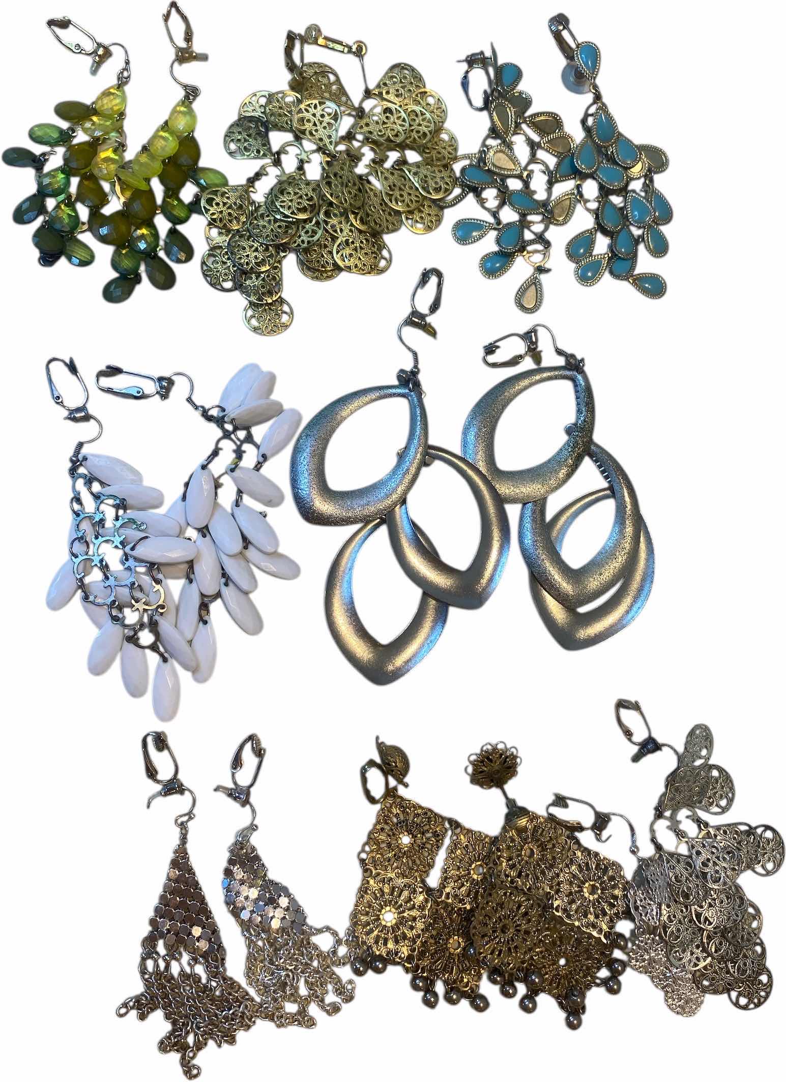 Photo 1 of 8 - CLIP ON EARRINGS FASHION JEWELRY