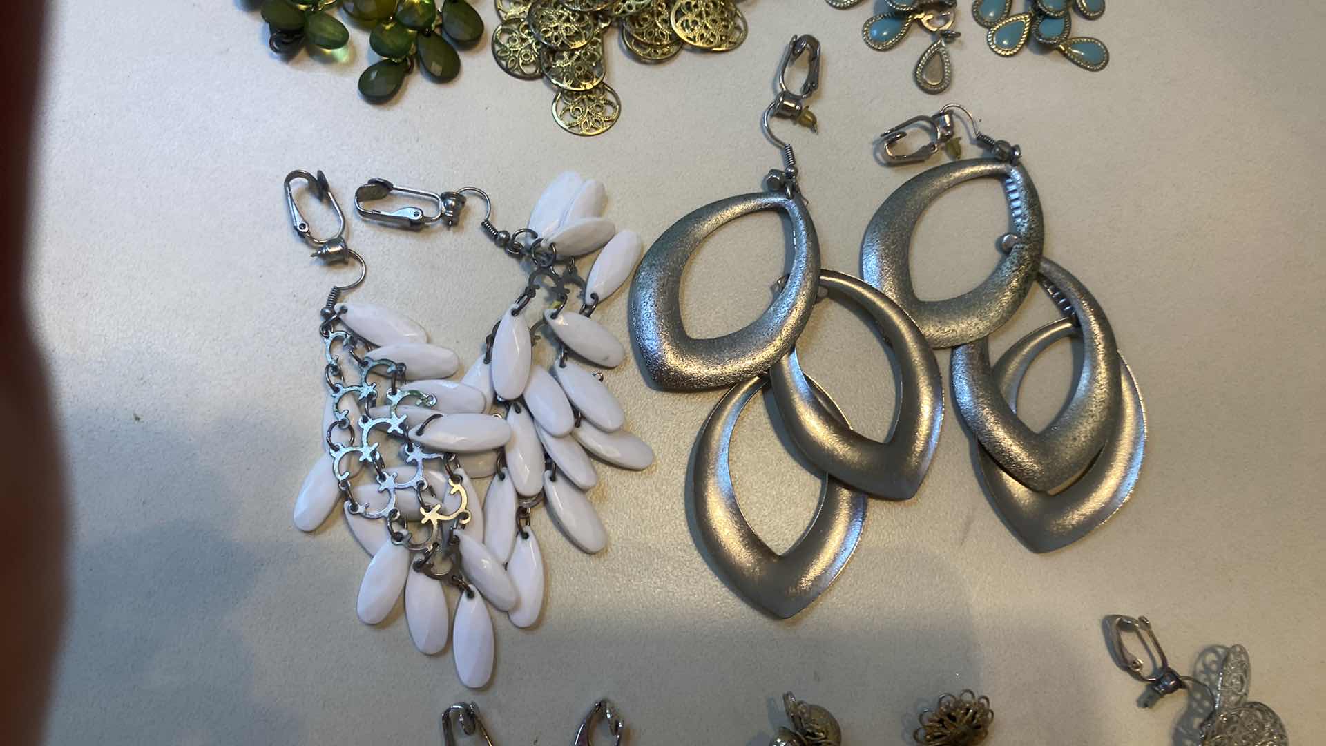 Photo 1 of 8 - CLIP ON EARRINGS FASHION JEWELRY