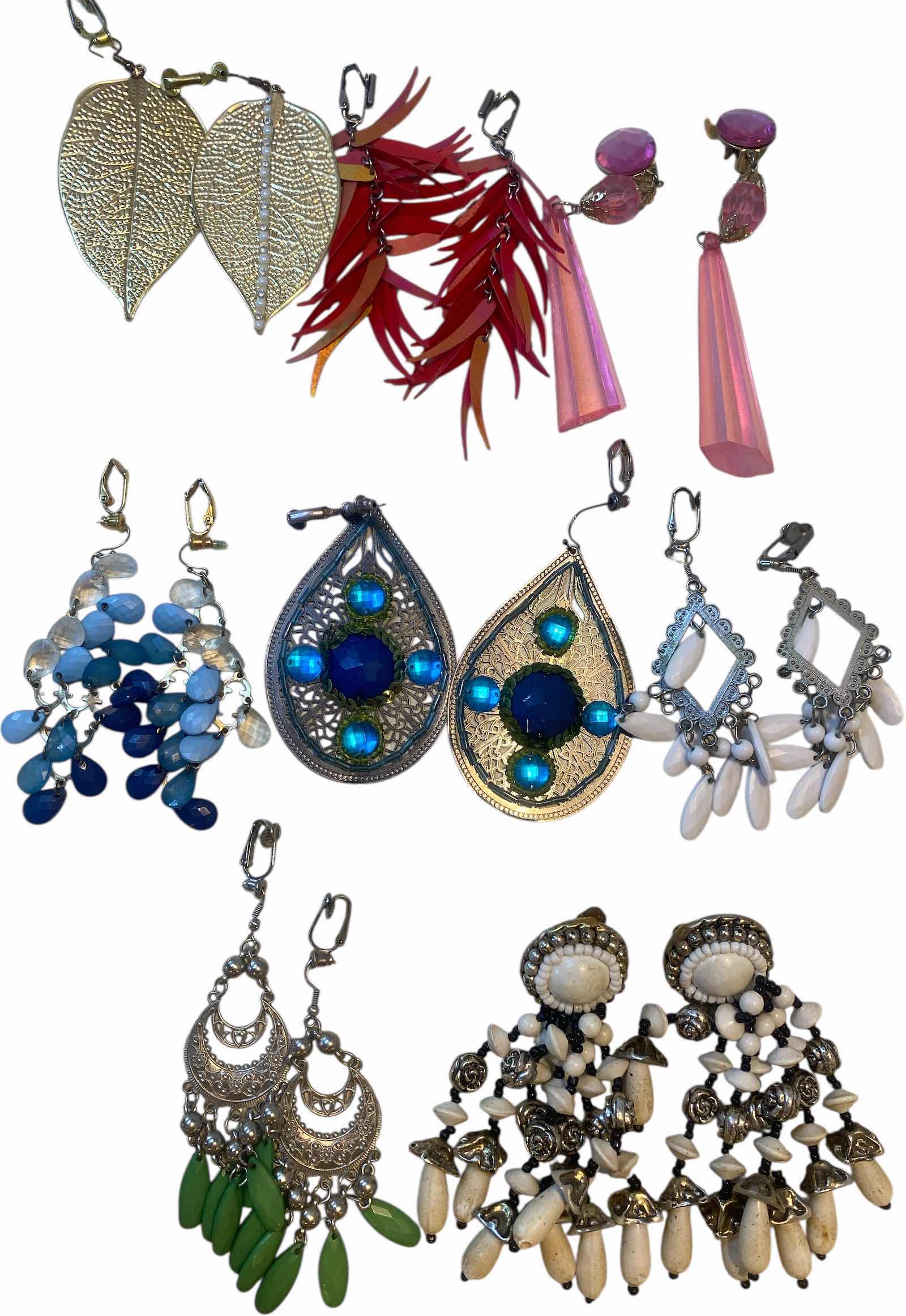 Photo 1 of 8 - CLIP ON EARRINGS FASHION JEWELRY