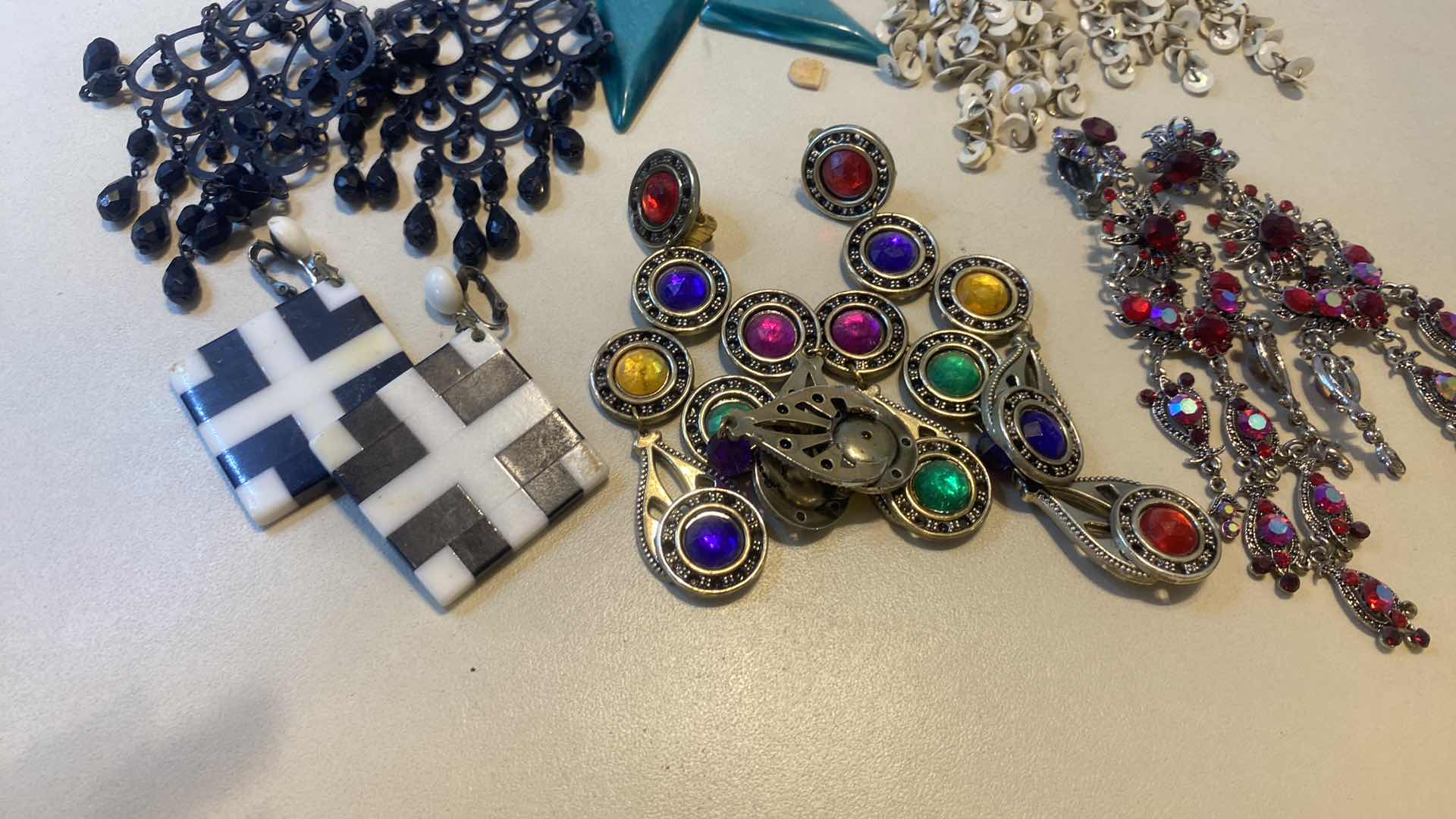 Photo 1 of 8 - CLIP ON EARRINGS FASHION JEWELRY