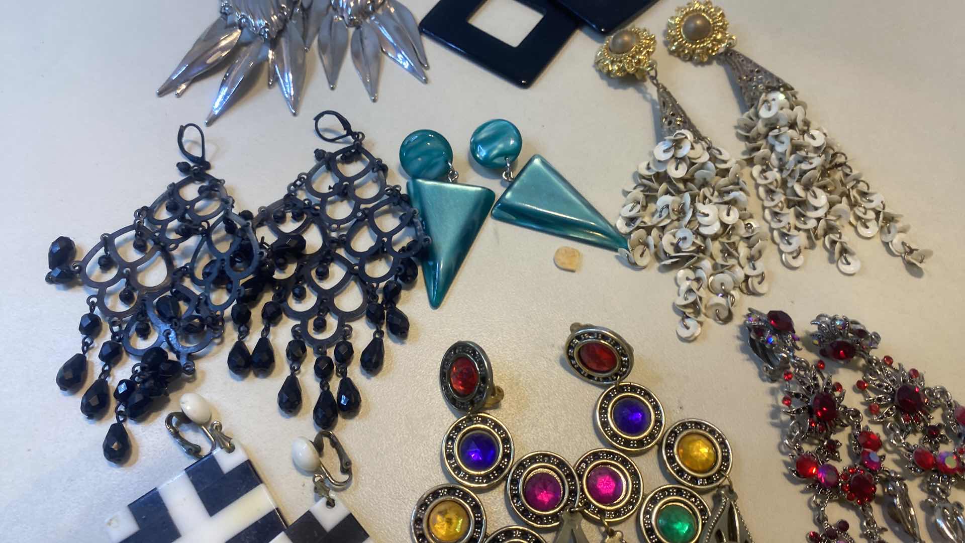 Photo 1 of 8 - CLIP ON EARRINGS FASHION JEWELRY